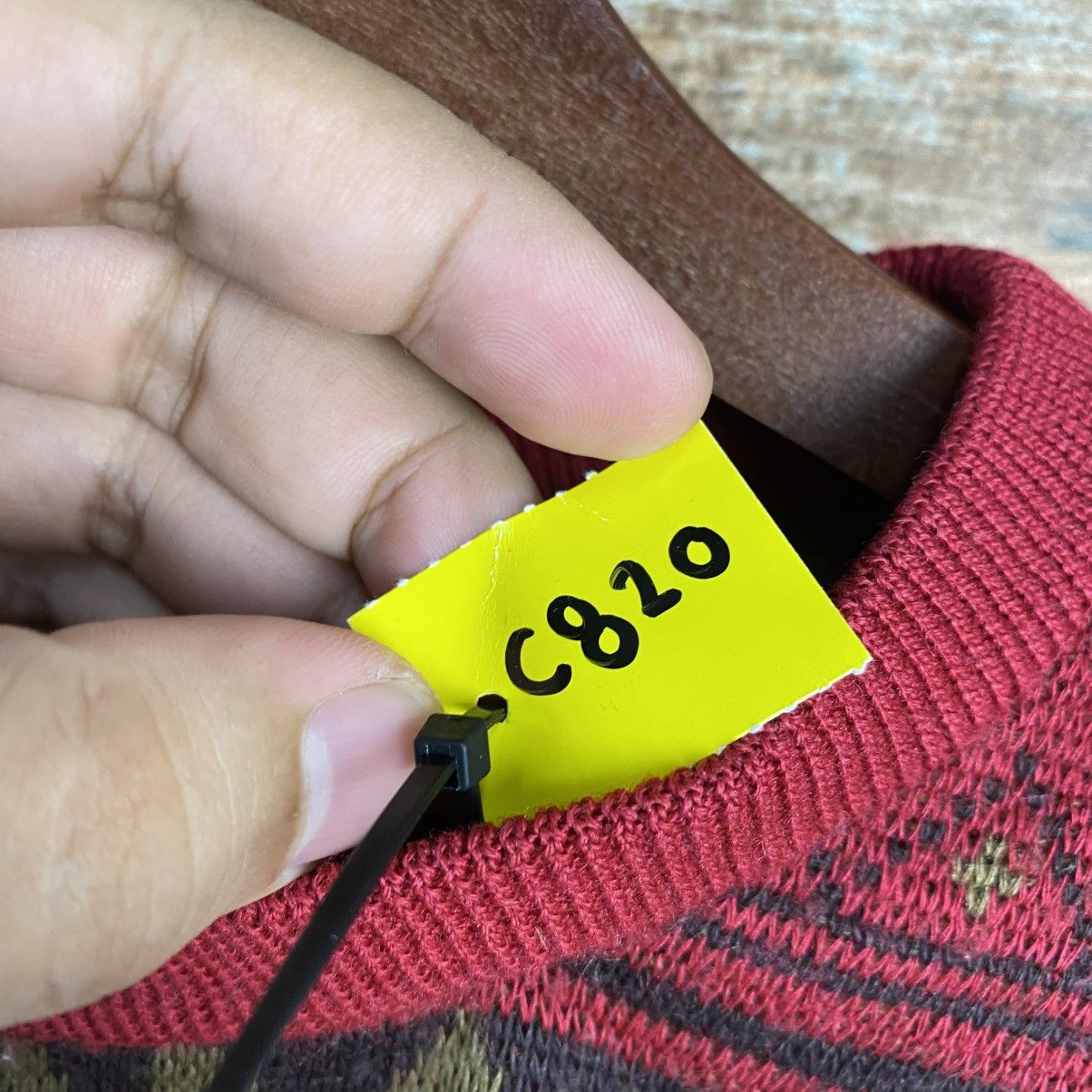 Homespun Knitwear × Japanese Brand DL Japanese Brand art vintage Red Knitwear #C820 Size S / US 4 / IT 40 - 10 Thumbnail