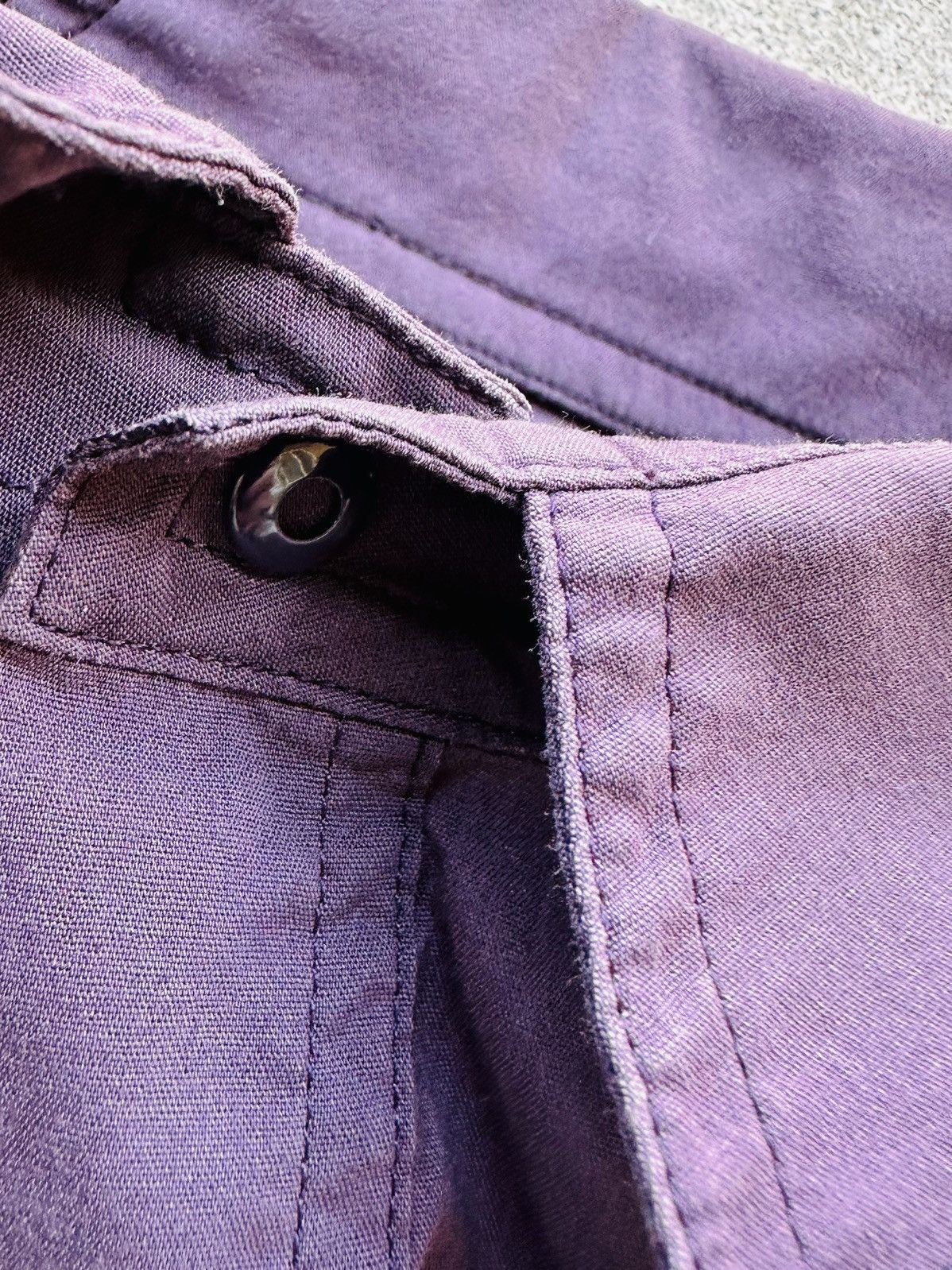 Arc'teryx ARCTERYX Shirt Men Size Xl Purple Short Sleeve Button Up Size US XL / EU 56 / 4 - 5 Thumbnail