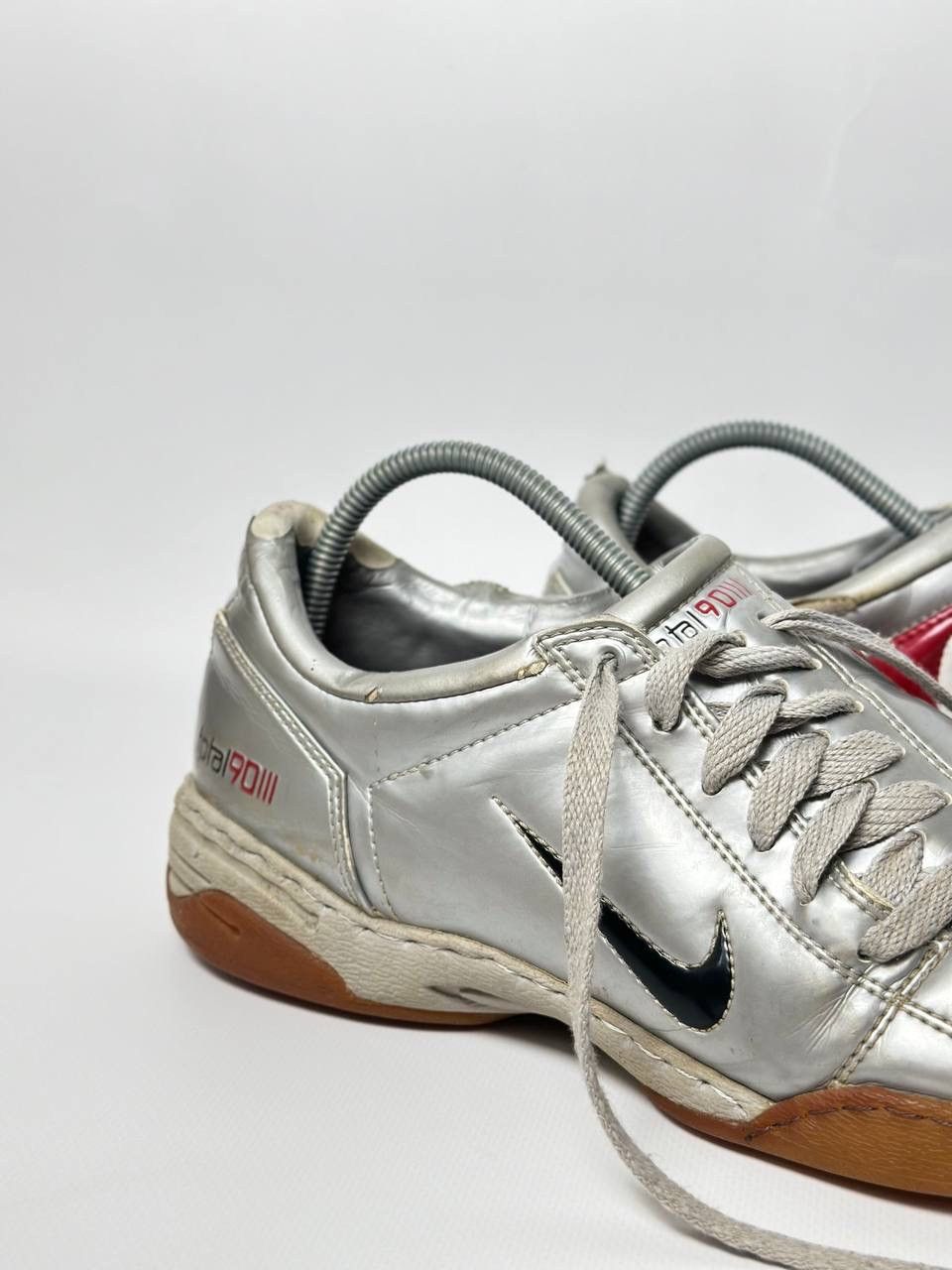 Nike 🔥2000s Nike Total 90 III Rare Silver Shoes Hype Streewear Size US 7 / EU 40 - 4 Thumbnail