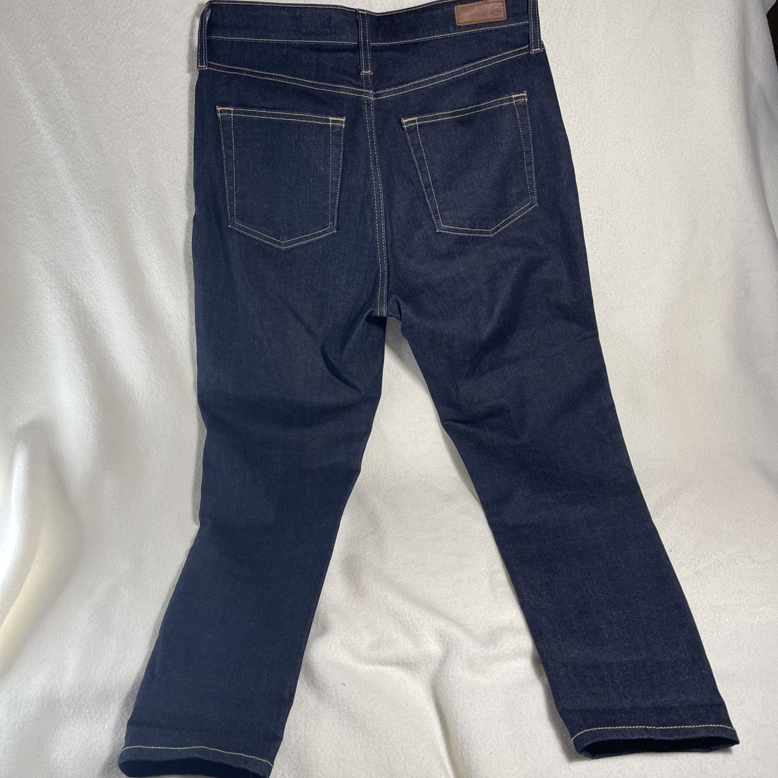 AG Adriano Goldschmied AG 28R The Mila Ankle Super High-Rise Skinny Women Jeans Size 28" / US 6 / IT 42 - 3 Thumbnail