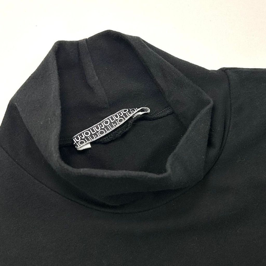 Liu Jo y2k euro black turtleneck tank top with fairy Size S / US 4 / IT 40 - 3 Thumbnail