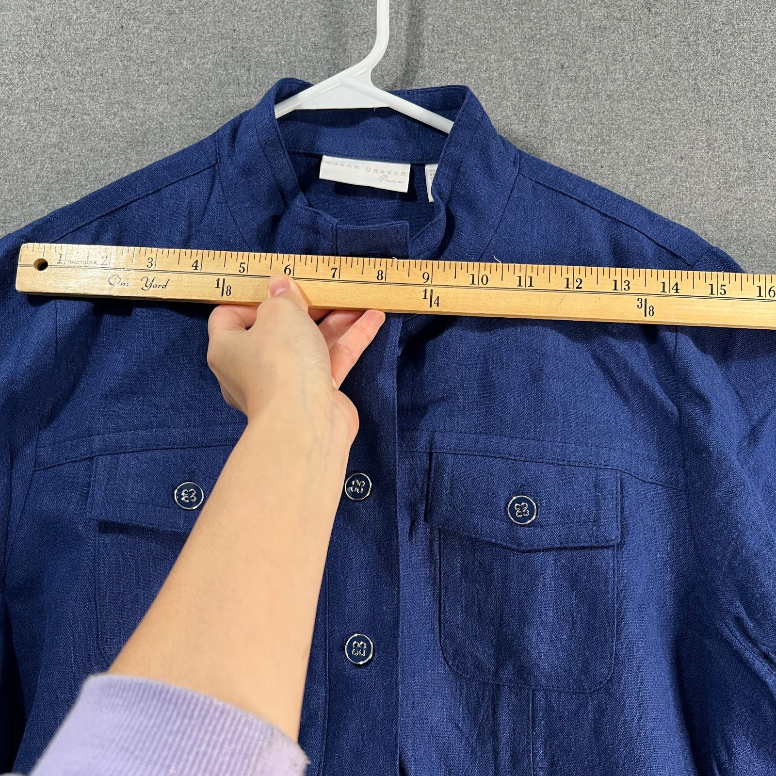 Other GRAVER Susan Graver Pure Linen Blend Jacket Size S / US 4 / IT 40 - 4 Thumbnail