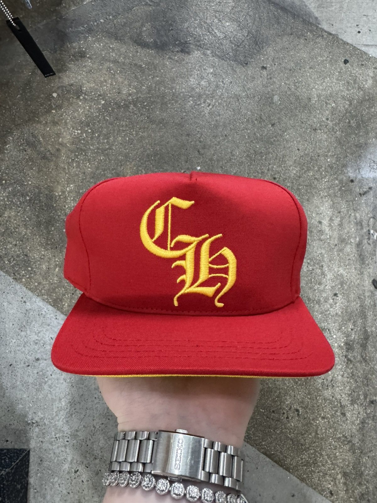 Chrome Hearts CHROME HEARTS RED TRUCKER CAP Size ONE SIZE - 1 Thumbnail