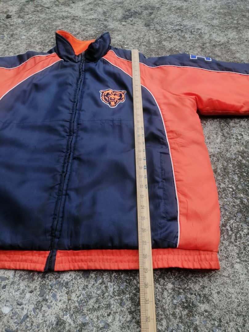 NFL NFL Chicago Bears Reversible Heavy Jacket Size US XL / EU 56 / 4 - 13 Thumbnail