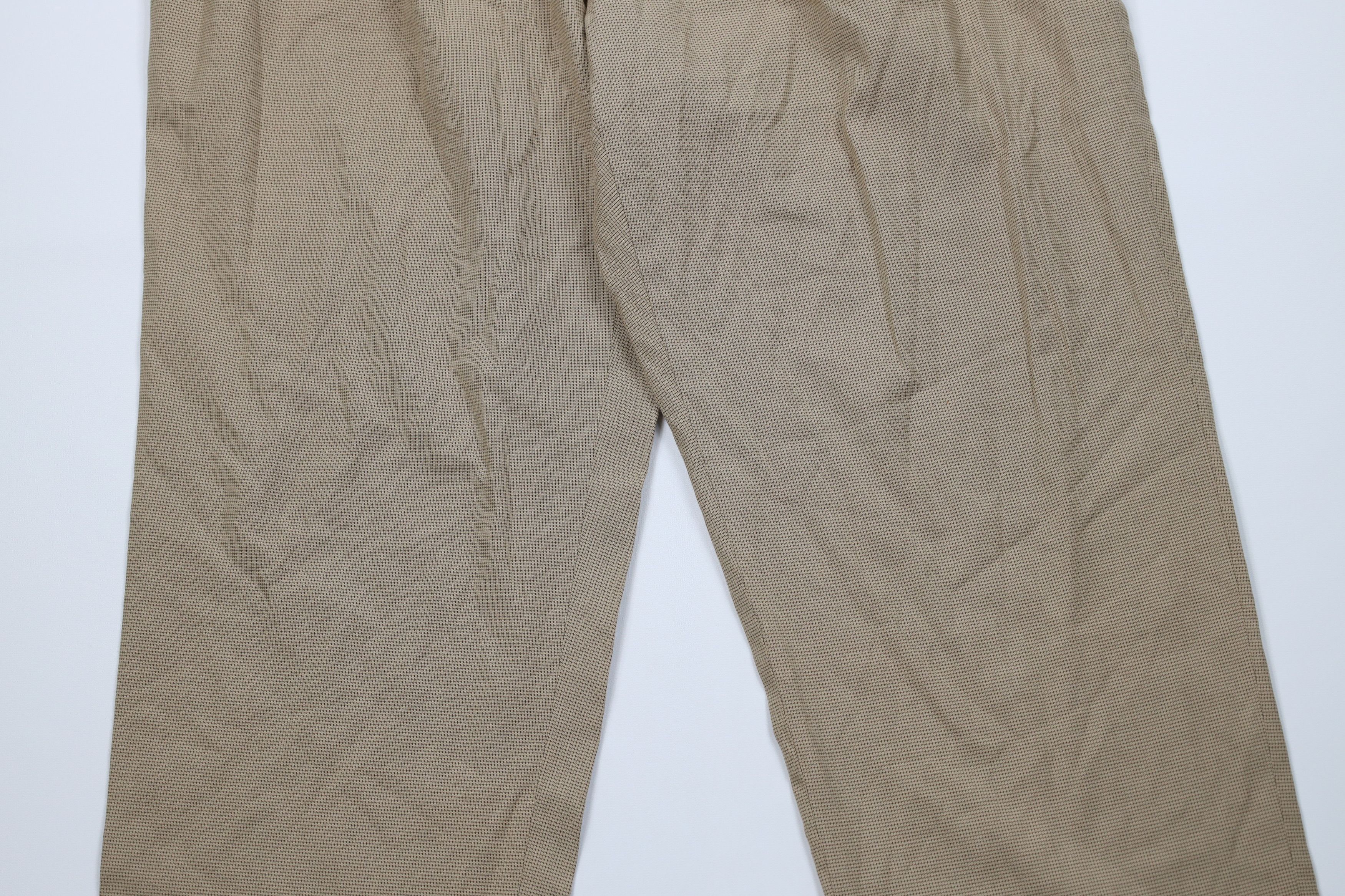 Ralph Lauren Vintage 90s Ralph Lauren Pleated Cuffed Wide Leg Chino Pants Size US 42 / EU 58 - 3 Thumbnail