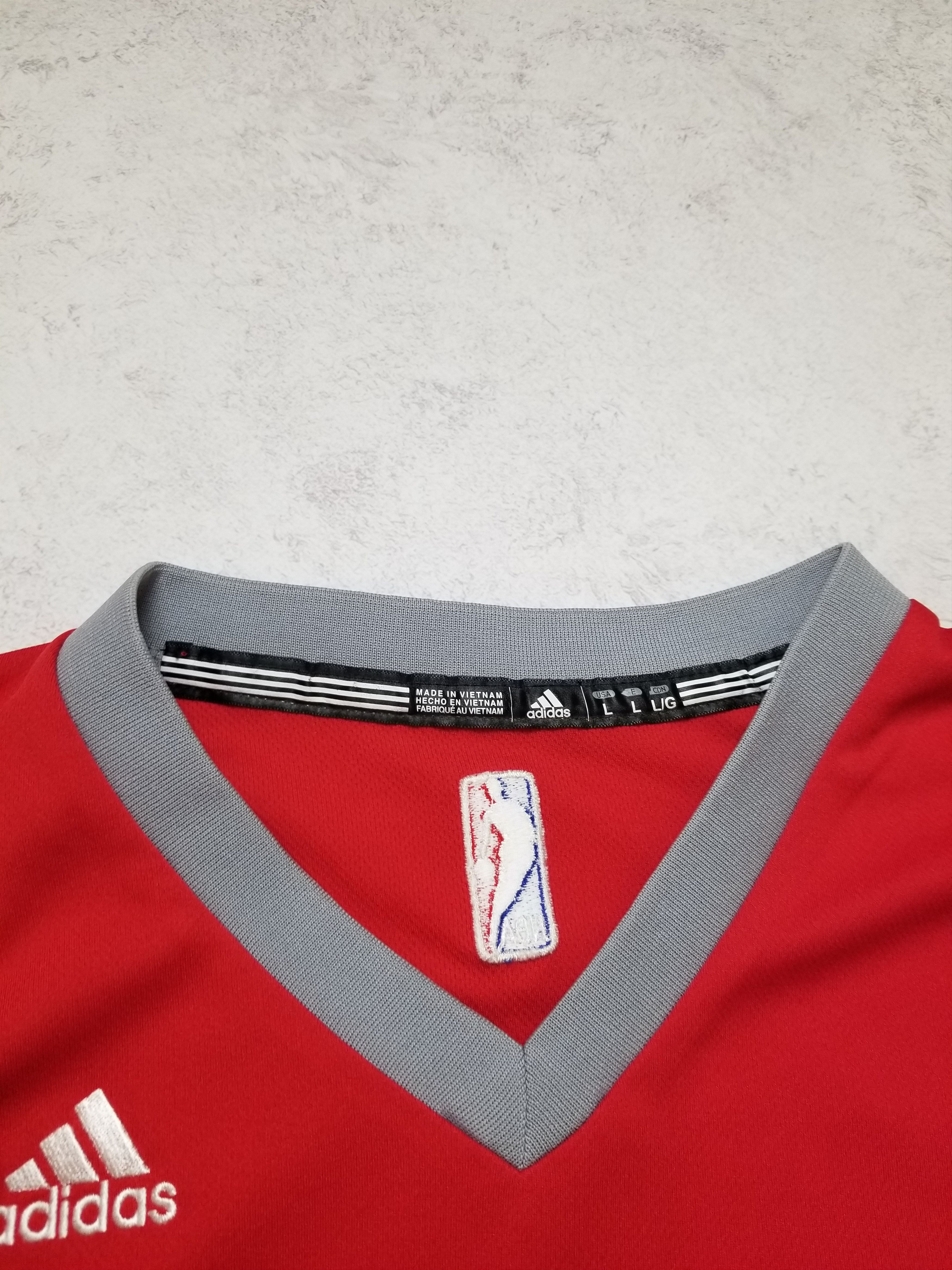 Adidas Adidas Houston Rockets #13 James Harden Red Jersey Size US L / EU 52-54 / 3 - 9 Thumbnail