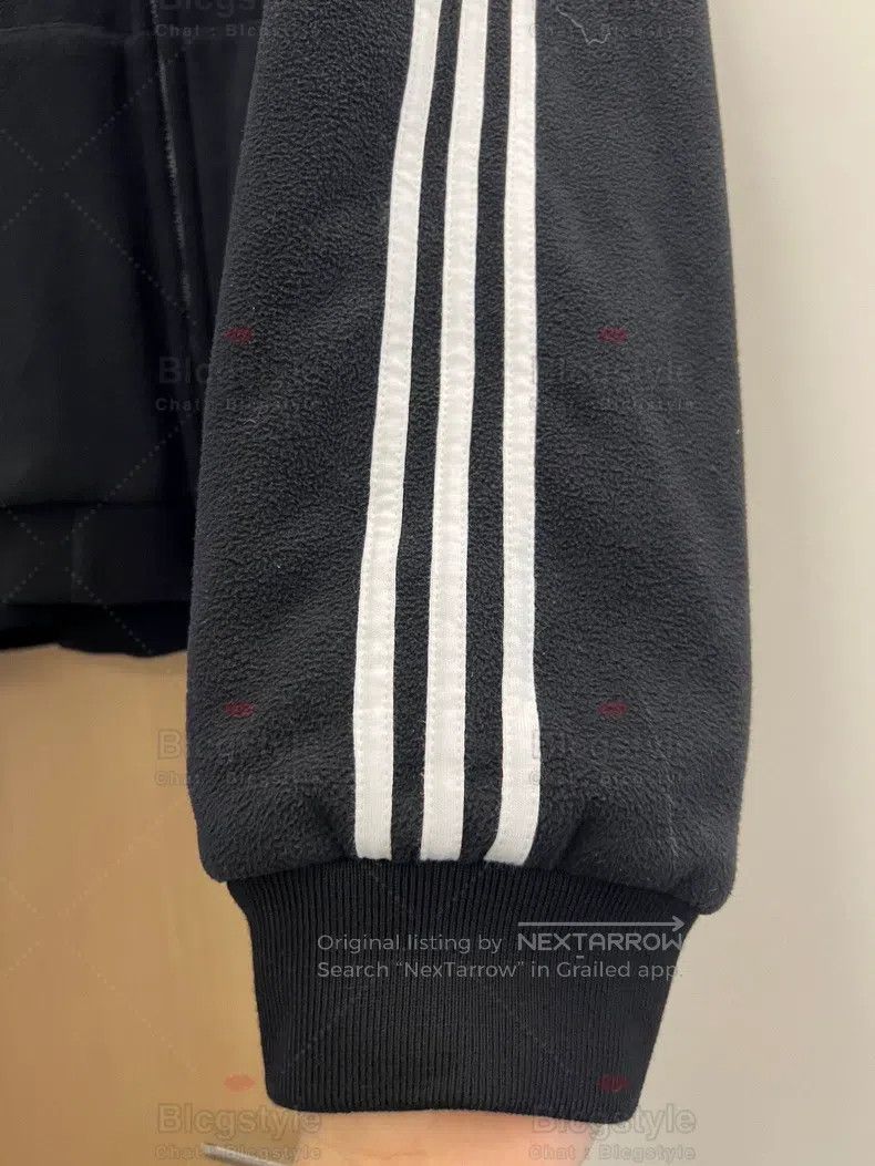 Balenciaga Balenciaga Fleece Zip-Up Hooded Jacket Size US XS / EU 42 / 0 - 5 Thumbnail
