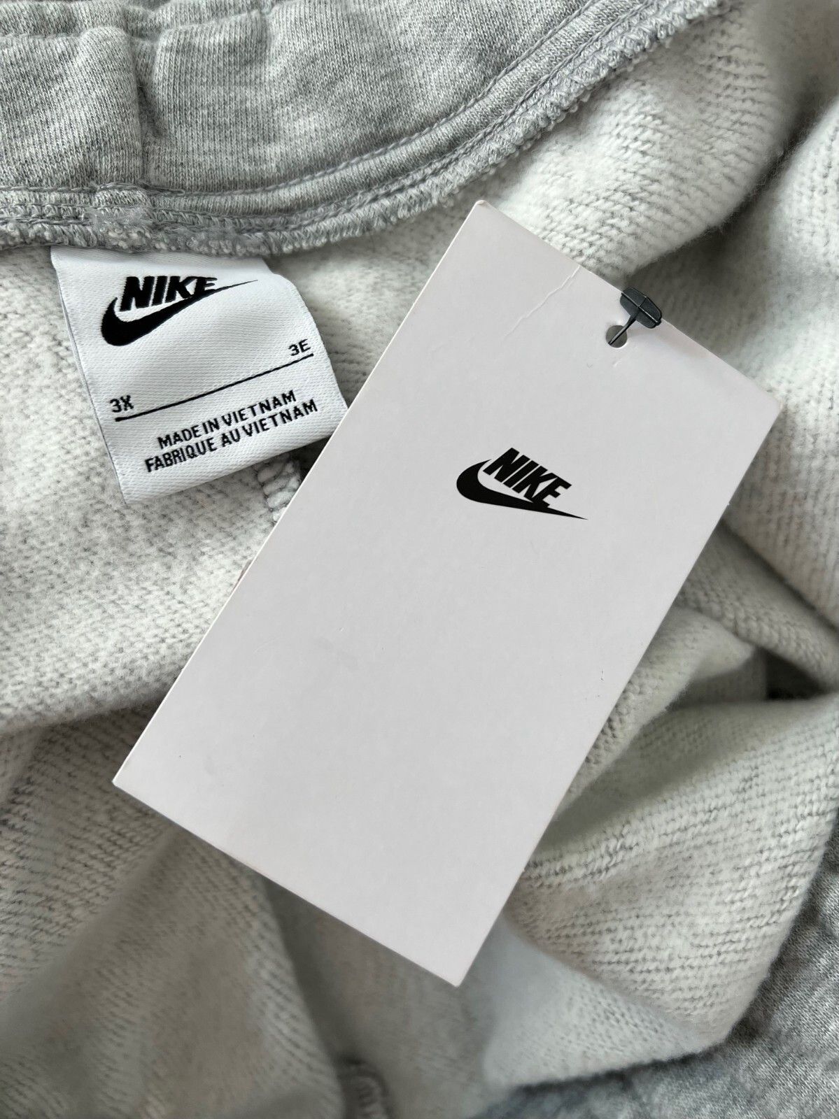 Nike Nike DV5084 Fleece Sweatpants Heather Grey ( 3X ) Size 24" / US 00 / IT 34 - 5 Thumbnail