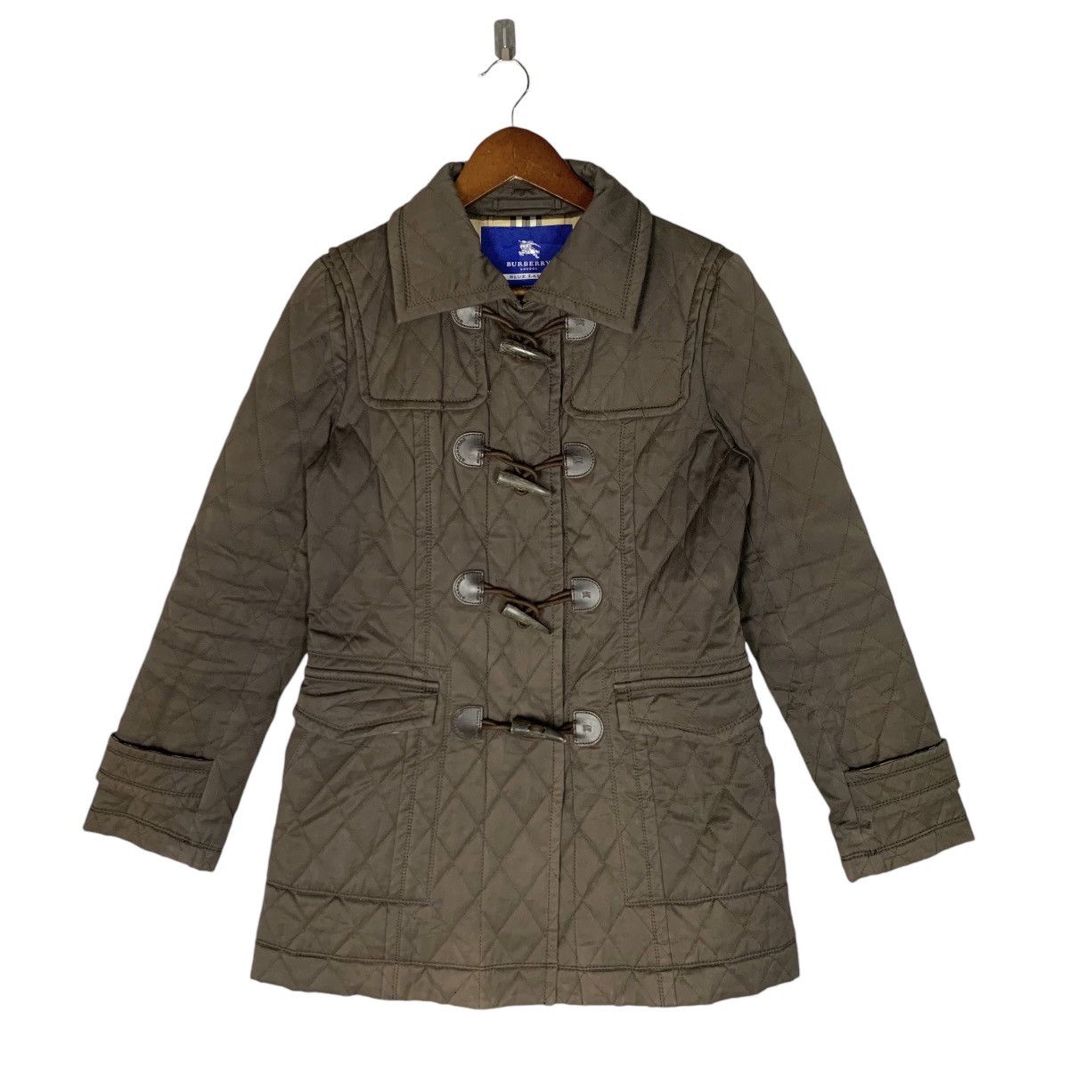 Burberry Vintage Burberry London Nova Check Quilted Coat Size 40 Size M / US 6-8 / IT 42-44 - 1 Thumbnail