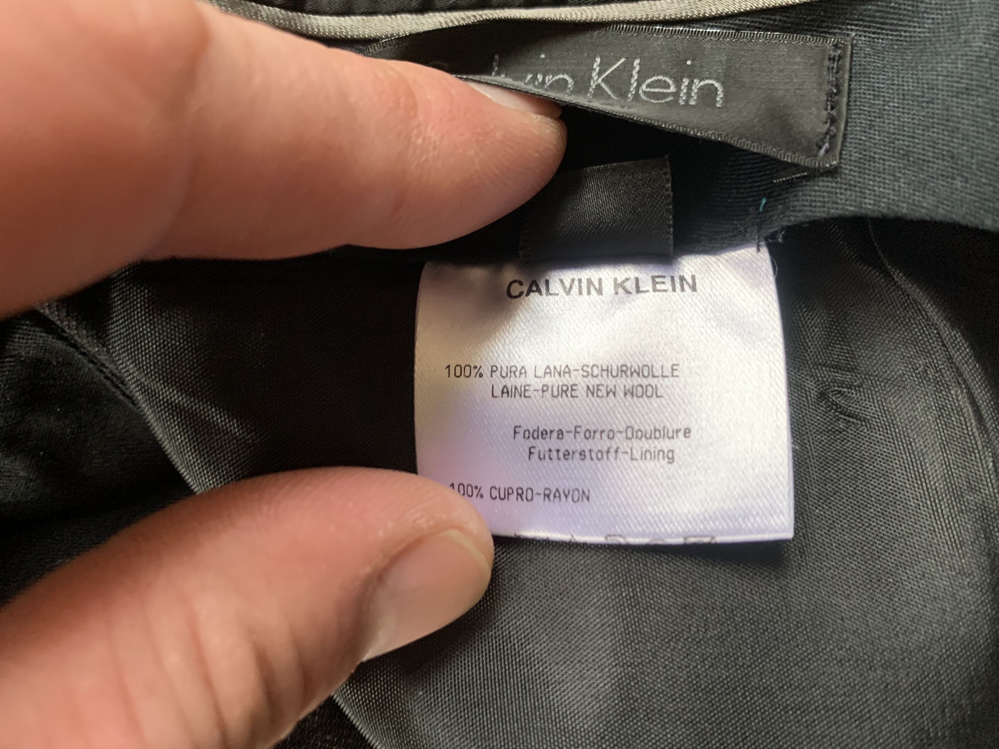 Calvin Klein Calvin Klein Collection Vintage Wool Pants Trousers Size 48L - 8 Thumbnail