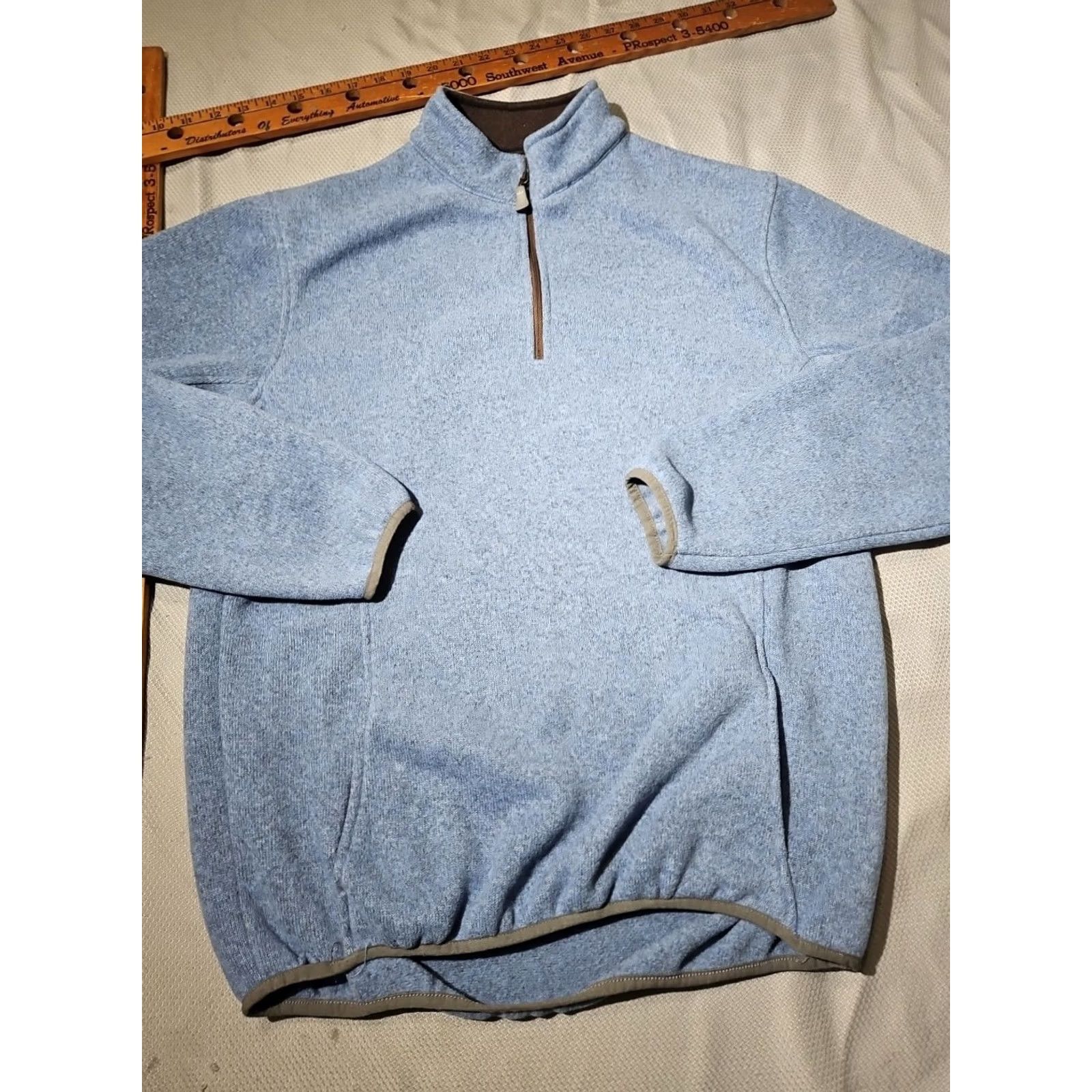 Peter Millar Peter Millar Element Sweater Mens Medium Blue 1/4 Zip Outdoor Preppy Easter Outdoor? Size US M / EU 48-50 / 2 - 2 Thumbnail