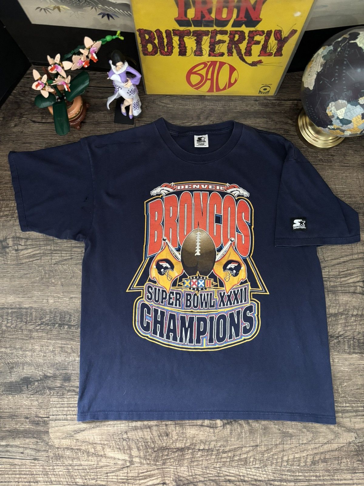 Starter 1997 Denver Broncos NFL Super-bowl Champions Tee Large Size US L / EU 52-54 / 3 - 5 Thumbnail