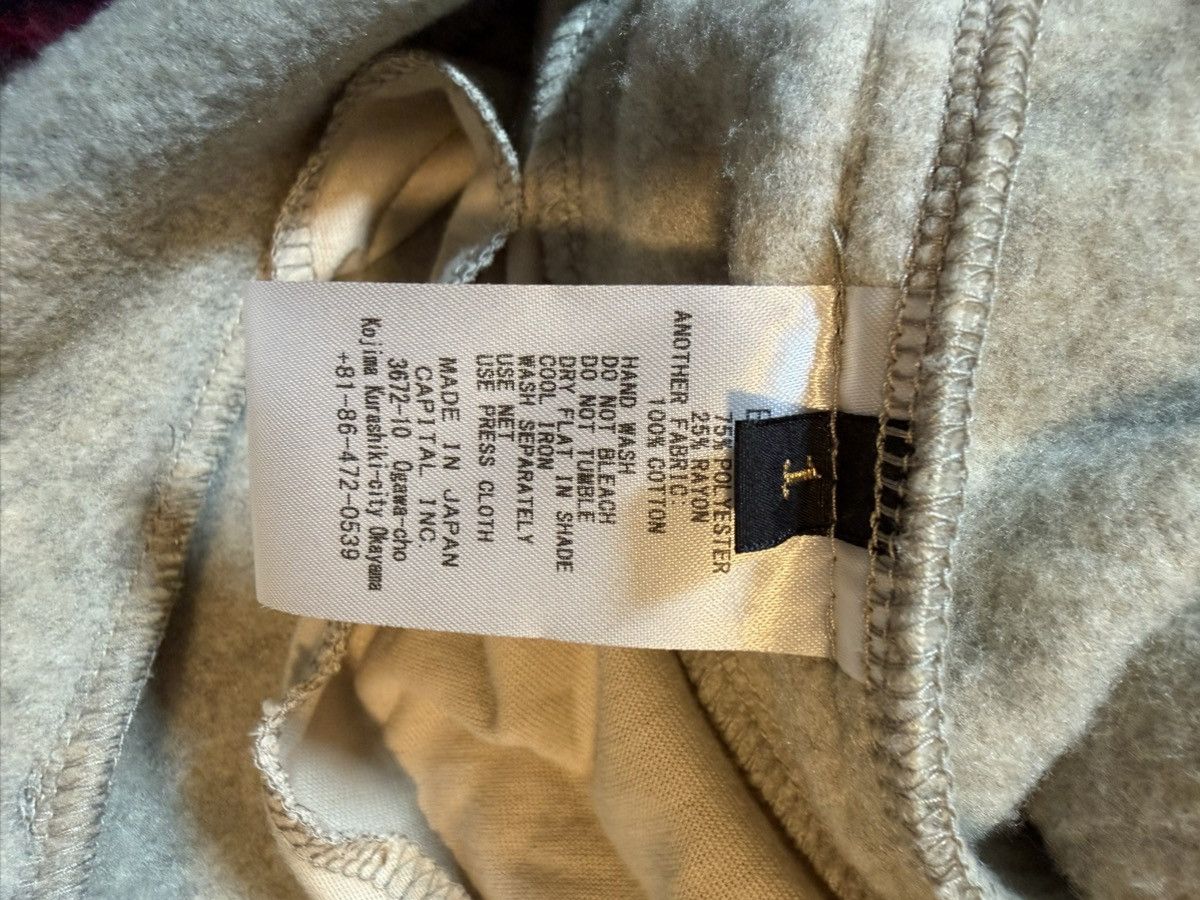 Kapital Kapital Reverse Fleece Big High Neck Sweatshirt Size US S / EU 44-46 / 1 - 5 Thumbnail