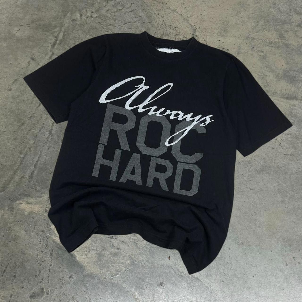 Rocawear × Vintage Vintage Y2K Rocawear “Always Roc Hard” T-Shirt Size US S / EU 44-46 / 1 - 1 Thumbnail