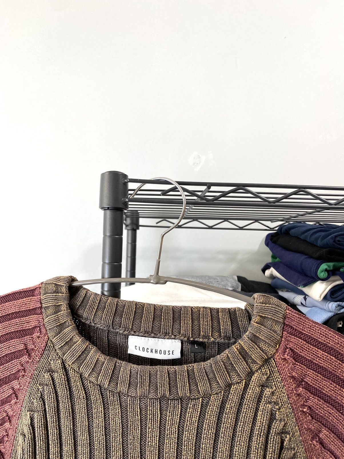 Japanese Brand Y2K Vintage Striped Diesel Style Japanese Knit Sweater Size US L / EU 52-54 / 3 - 3 Thumbnail