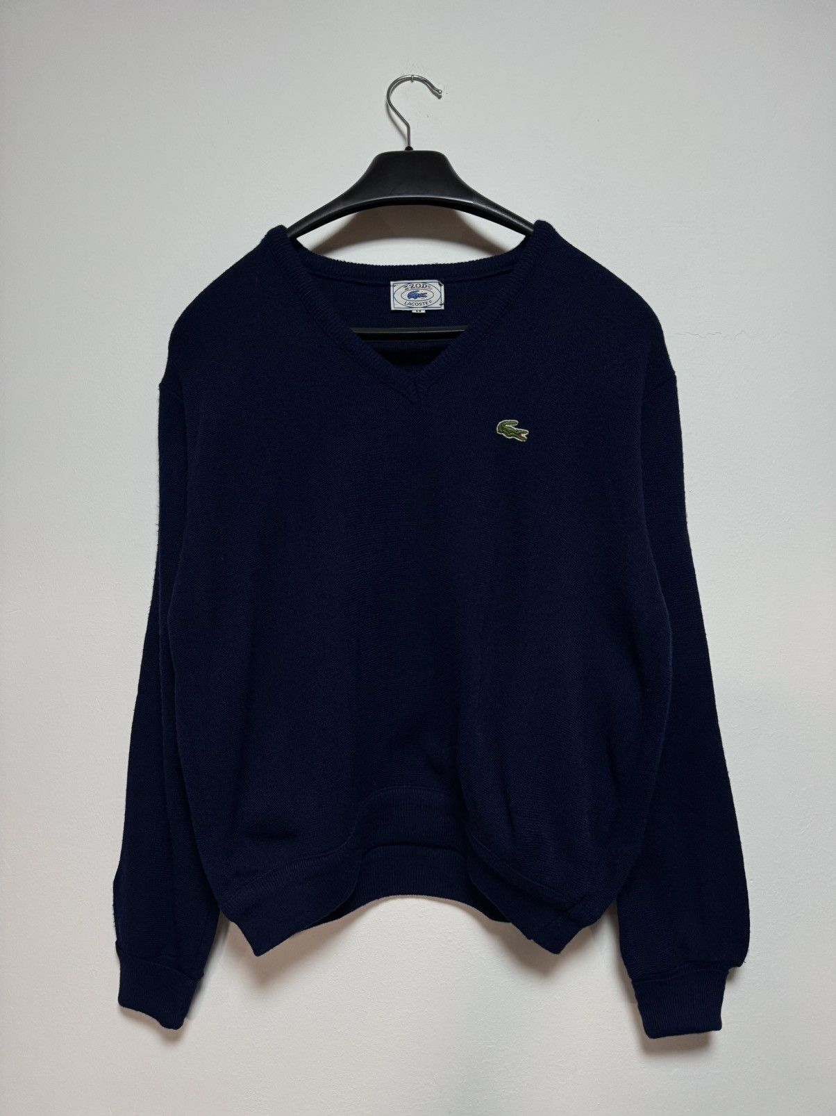 Lacoste Vintage Lacoste Izod knit sweater 80s jacket old money Y2K Size US M / EU 48-50 / 2 - 1 Thumbnail