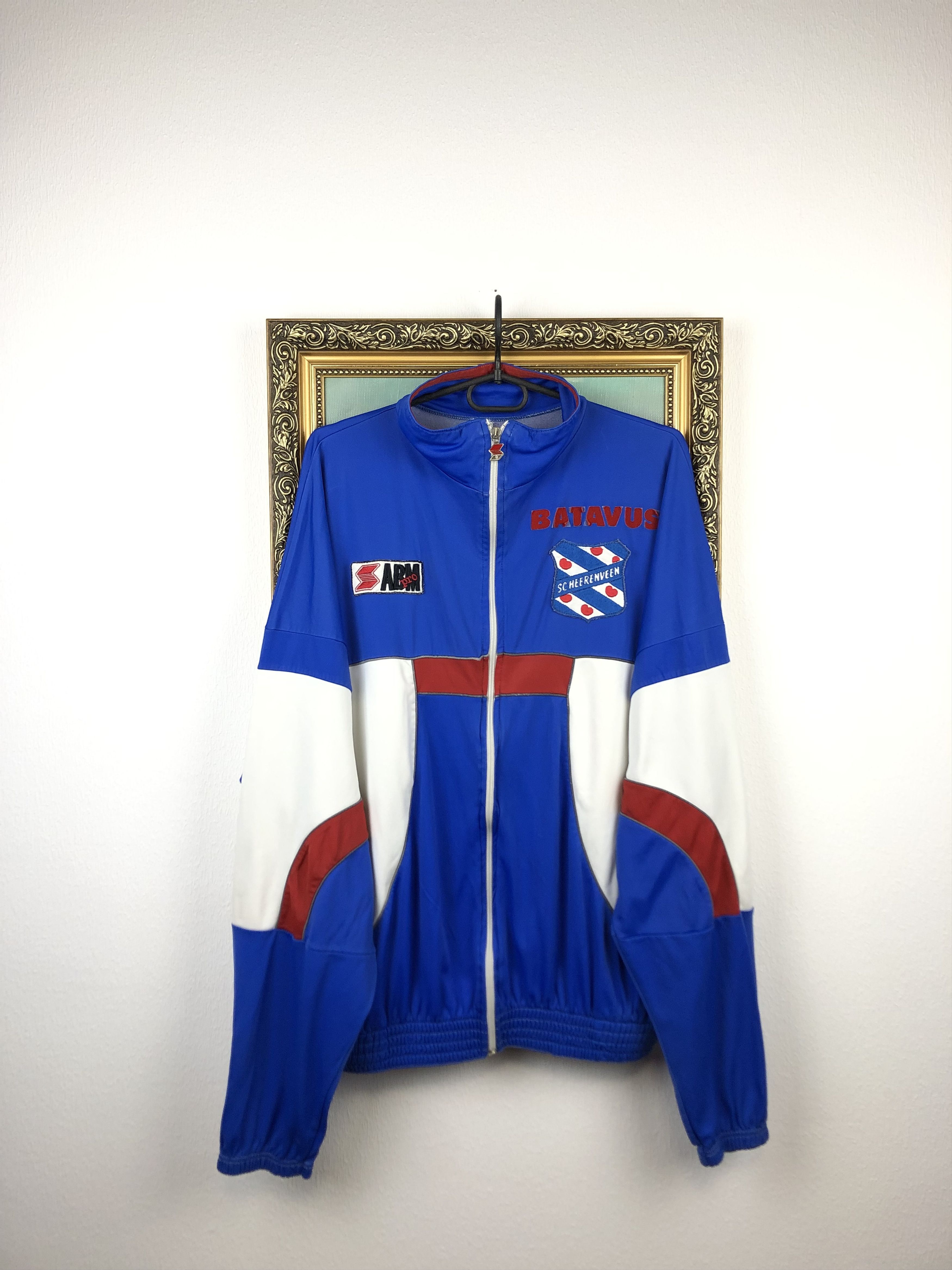 Vintage Vintage 1993 SC Heerenveen Blue Dynamite Football Jacket Size US XL / EU 56 / 4 - 1 Thumbnail