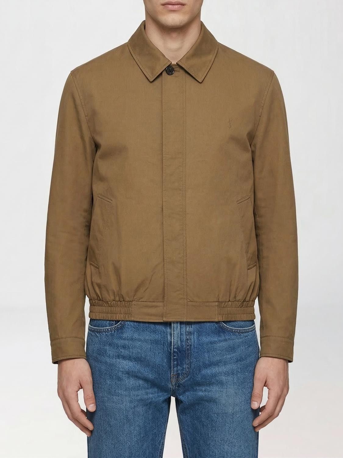 Saint Laurent Paris Saint Laurent Jacket Men Beige Size US M / EU 48-50 / 2 - 1 Thumbnail