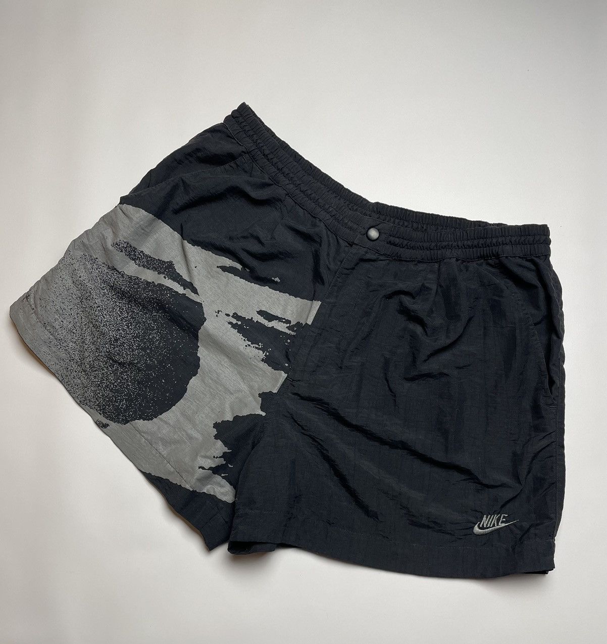 image of Nike Challenge Court Andre Agassi Shorts Black, Men's (Size 34)