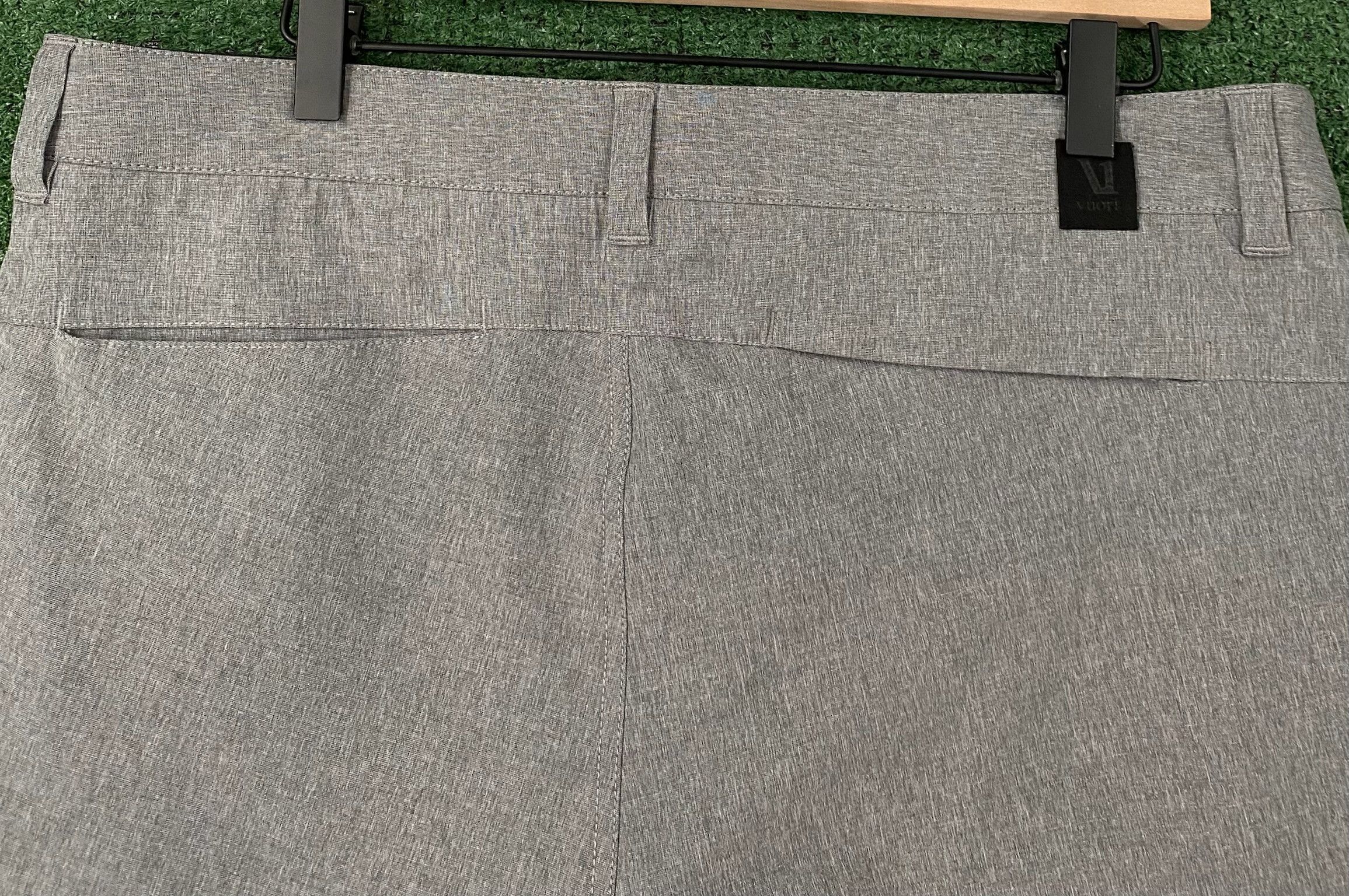 Vuori Vuori Aim Concrete Grey Heather Performance Shorts Size 35 Size US 34 / EU 50 - 5 Thumbnail