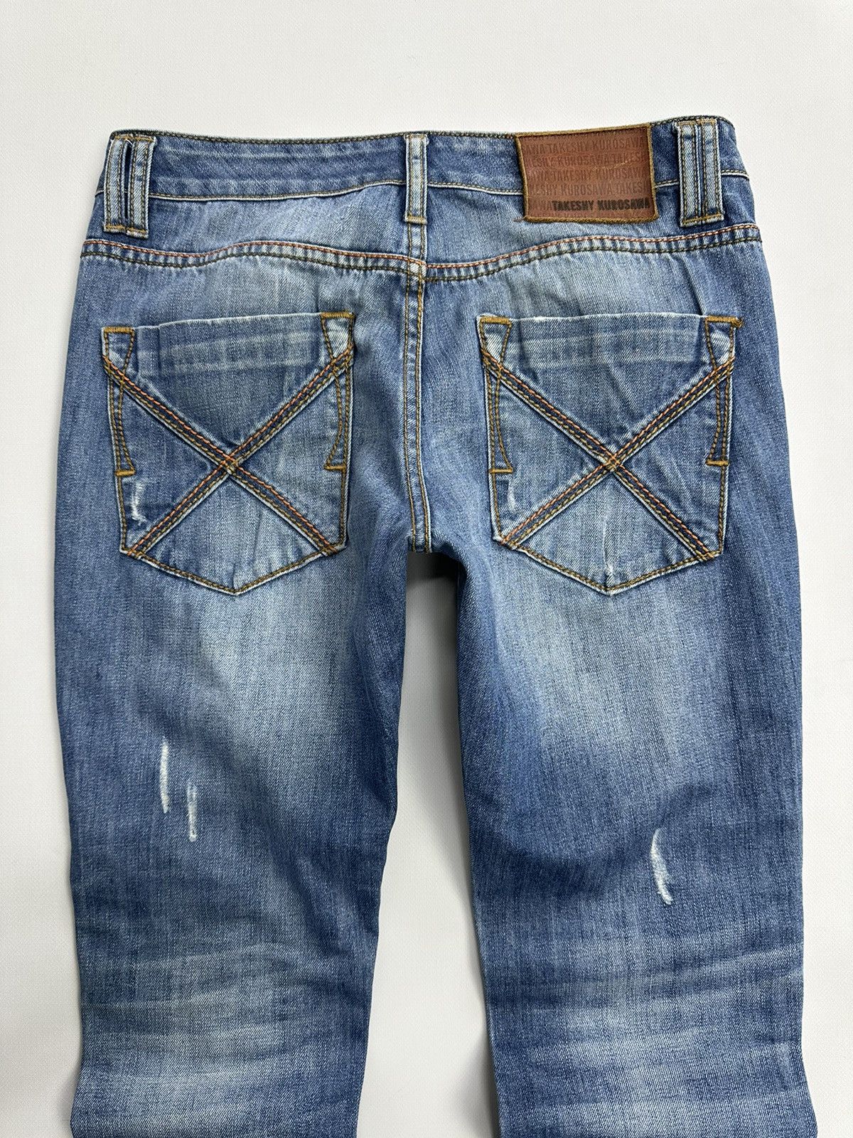 Takashi Murakami Vintage Denim Jeans Japanese Design Y2k Diesel Avantgarde Size US 32 / EU 48 - 10 Thumbnail