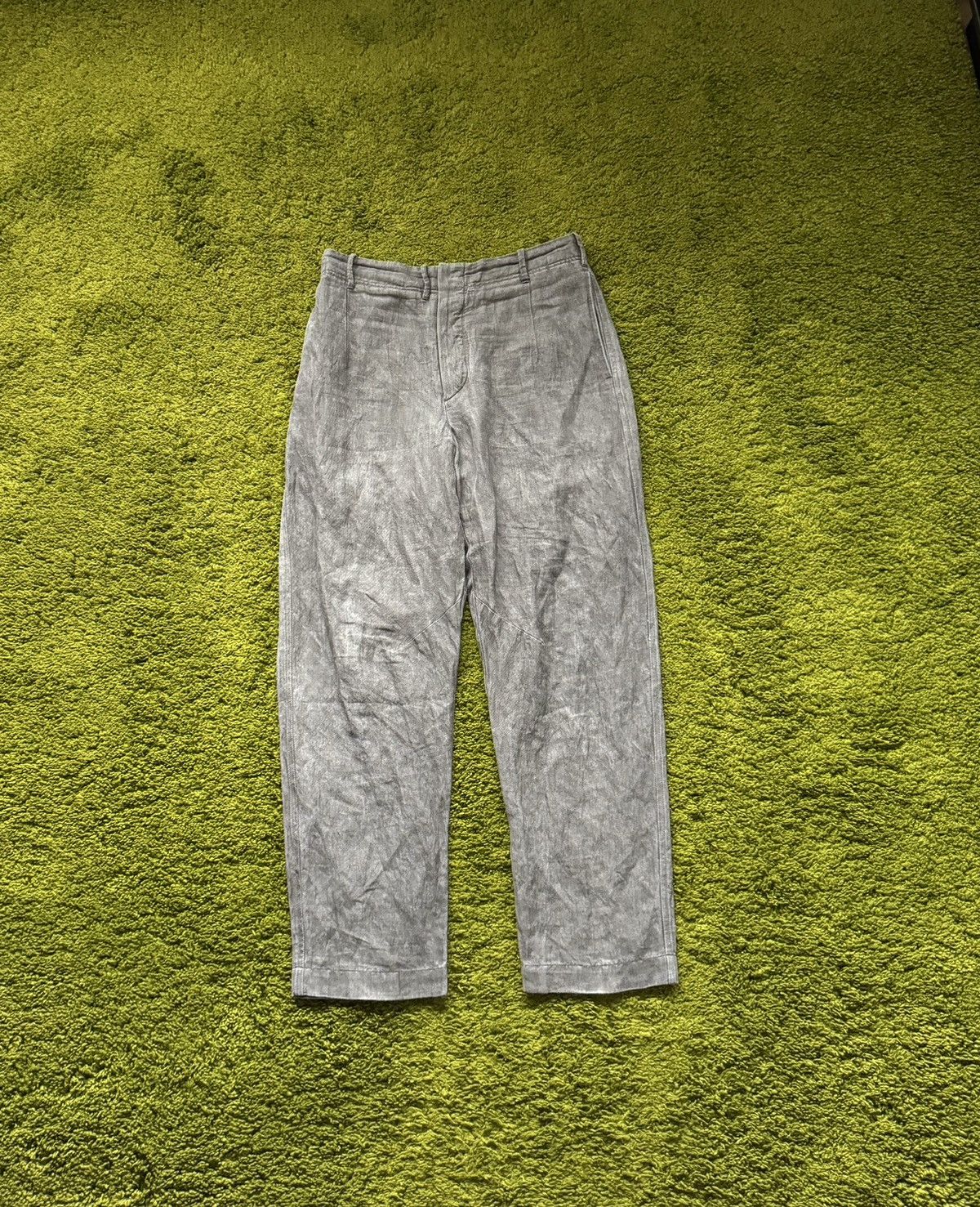 Forme 33204322896 × Forme D'Expression Forme D’expression avant garde ramie blend pants Size US 32 / EU 48 - 1 Thumbnail