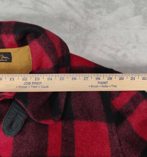 L.L. Bean Vintage 50s L.L. Bean Buffalo Plaid Mackinaw Hunting Coat Size US L / EU 52-54 / 3 - 2 Thumbnail