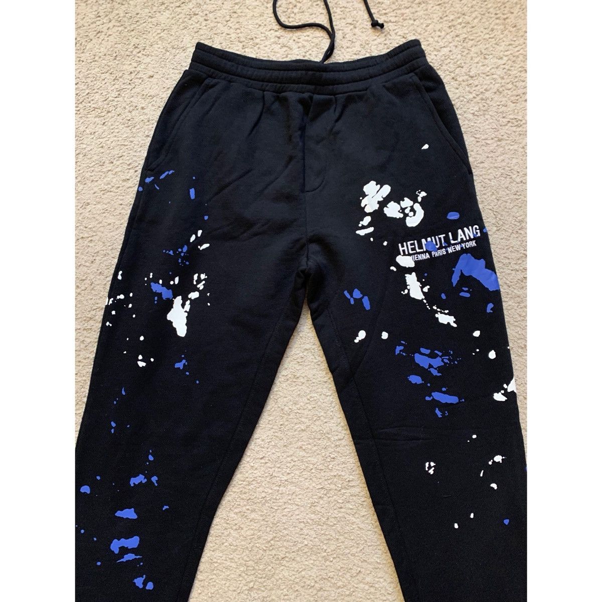 Helmut Lang HELMUT LANG PAINT SPLATTER SWEATPANTS Size US 32 / EU 48 - 4 Thumbnail