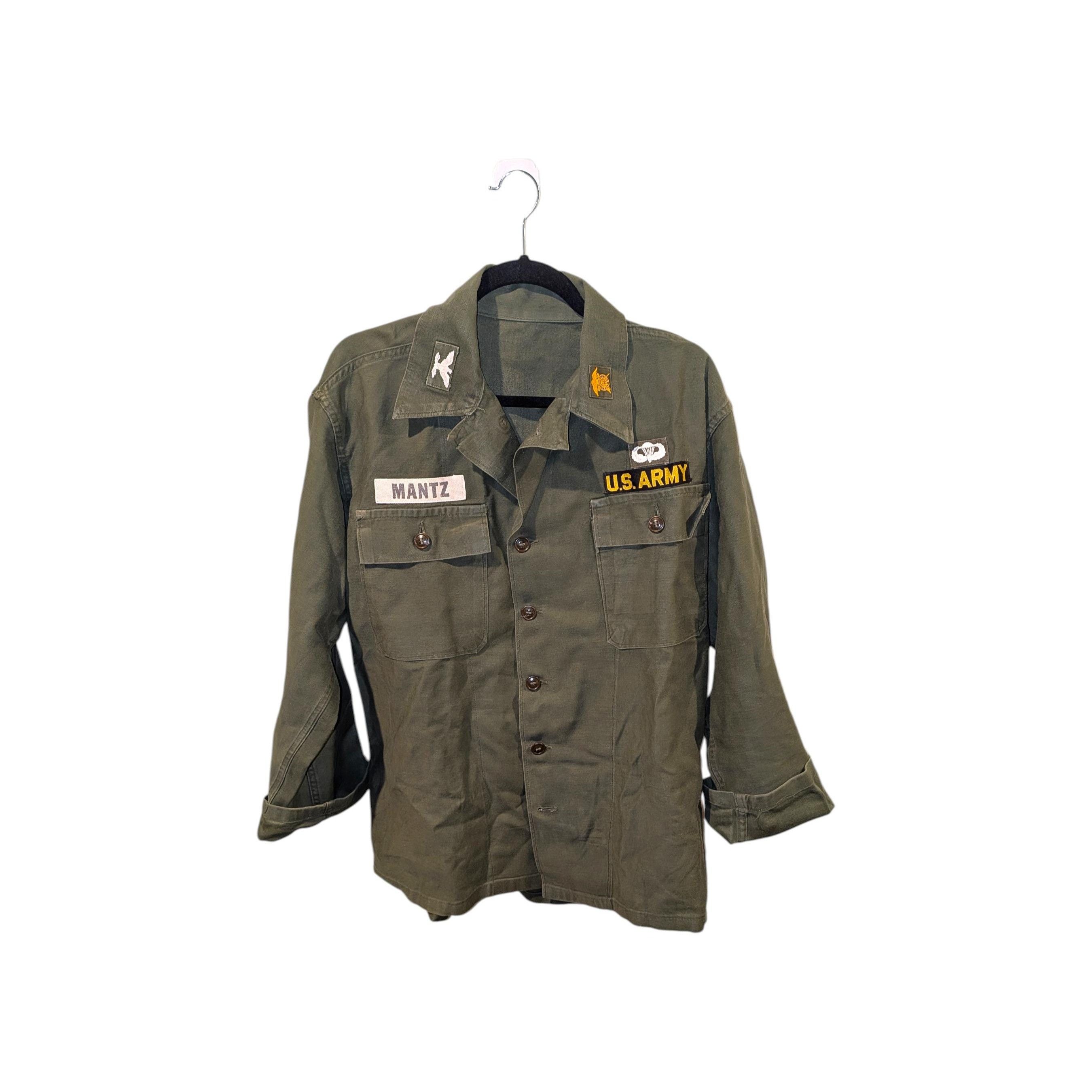 Other Vintage 1970s US Army Jacket Vietnam War Airborne Paratroope Size US M / EU 48-50 / 2 - 1 Thumbnail