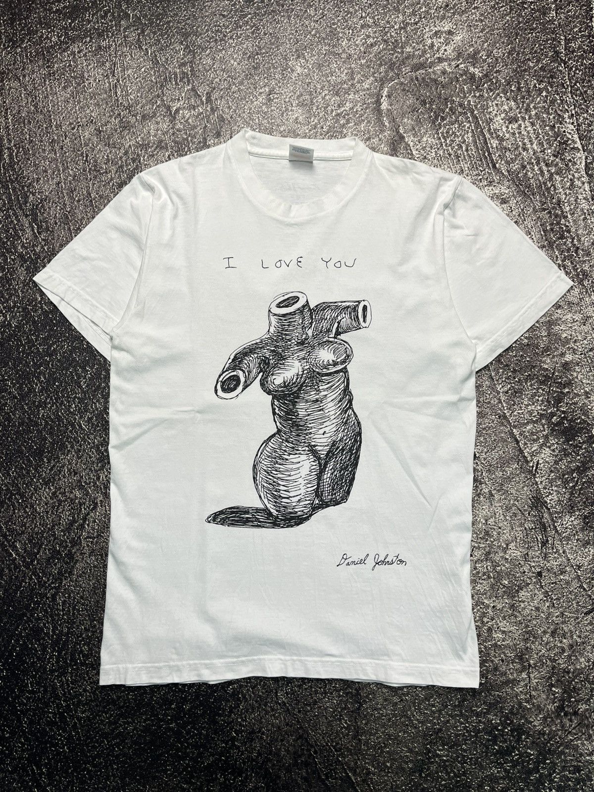 Supreme Supreme Daniel Johnston White T-Shirts Size US M / EU 48-50 / 2 - 1 Thumbnail