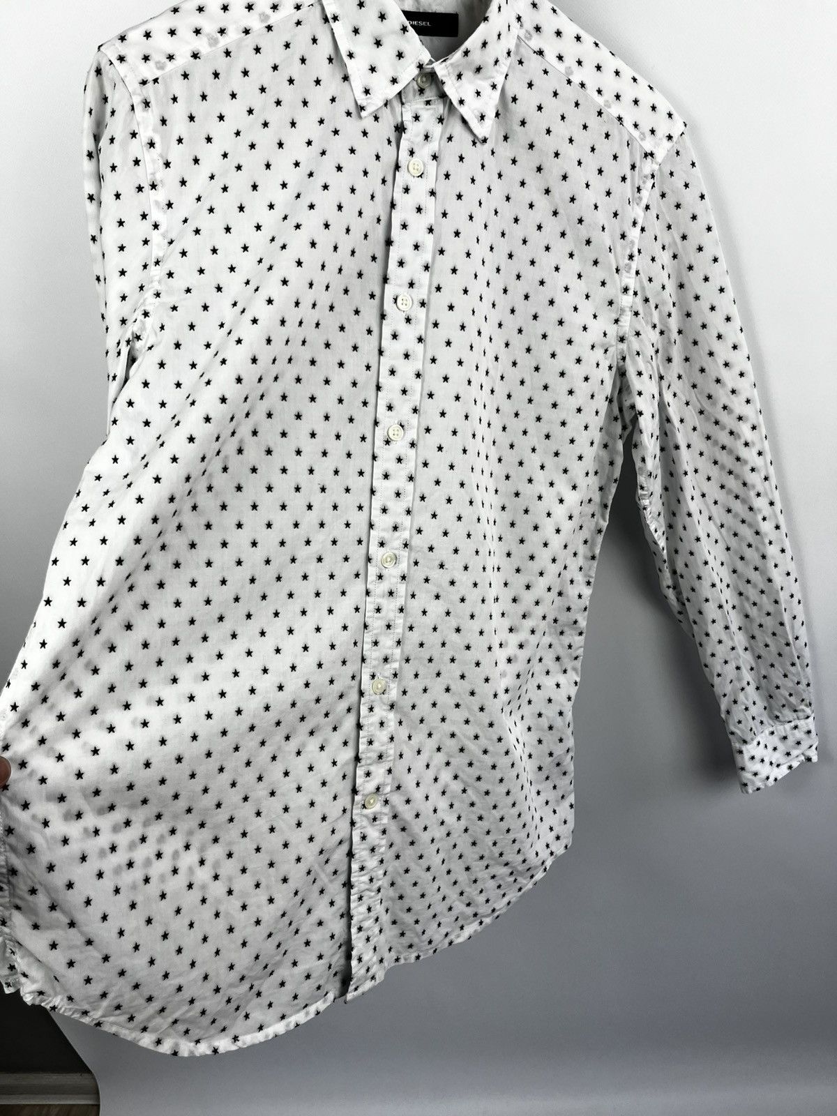 Diesel Diesel mens button shirt size m Size US M / EU 48-50 / 2 - 8 Thumbnail