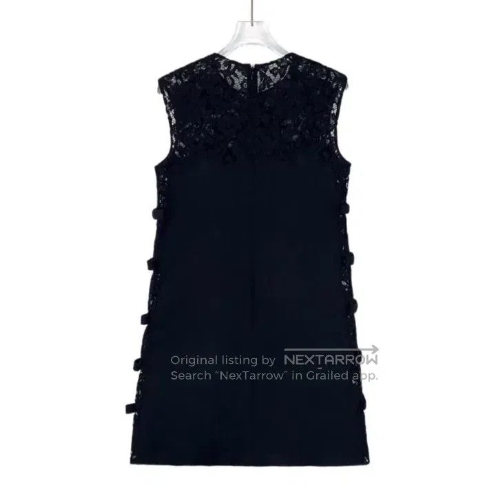 Valentino Valentino Black floral lace embroidered panelled cotton c Size XS / US 0-2 / IT 36-38 - 2 Thumbnail