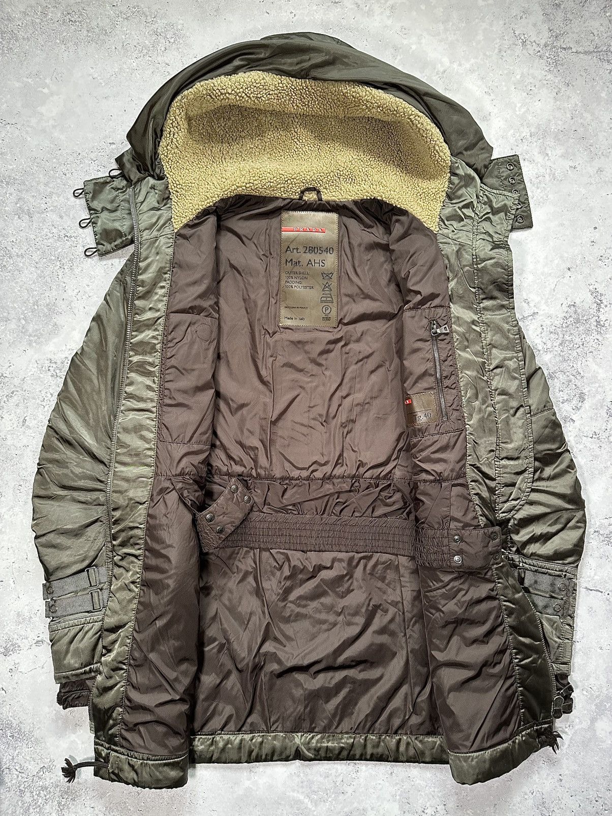 Prada Prada Sport 2003 Astro Bondage Utility Jacket Size US S / EU 44-46 / 1 - 2 Thumbnail