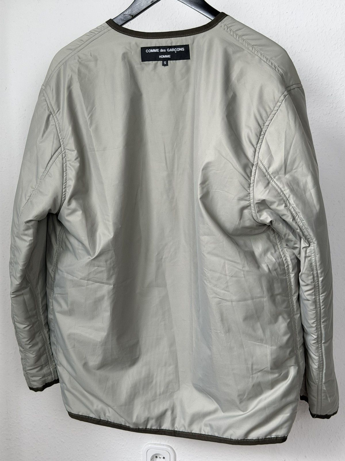 Comme des Garcons Homme Comme des Garçons Homme Olive Nylon Jacket L Lightweight Size US S / EU 44-46 / 1 - 19 Thumbnail