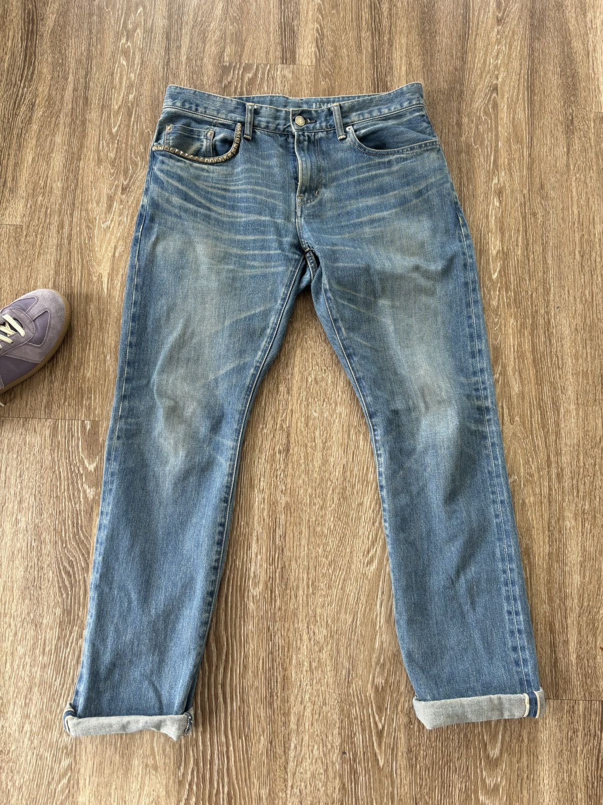 Hysteric Glamour Hysteric Glamour Studded Indigo Jean Size US 32 / EU 48 - 2 Thumbnail