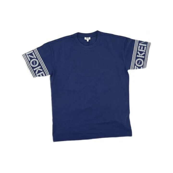 KENZO Logo Print Cotton Crew Neck T-Shirt -2507