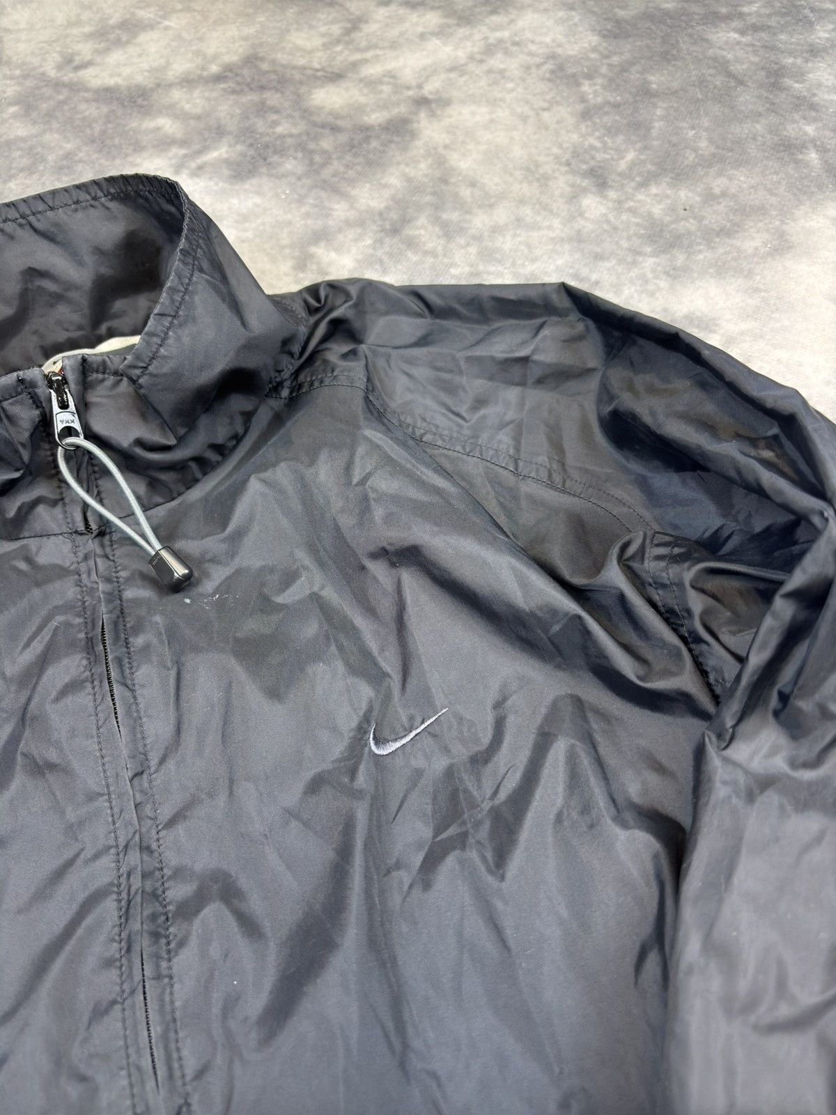 Nike RARE Nike 90s Big Logo Swoosh Jacket Hoodie Y2K Size US L / EU 52-54 / 3 - 3 Thumbnail
