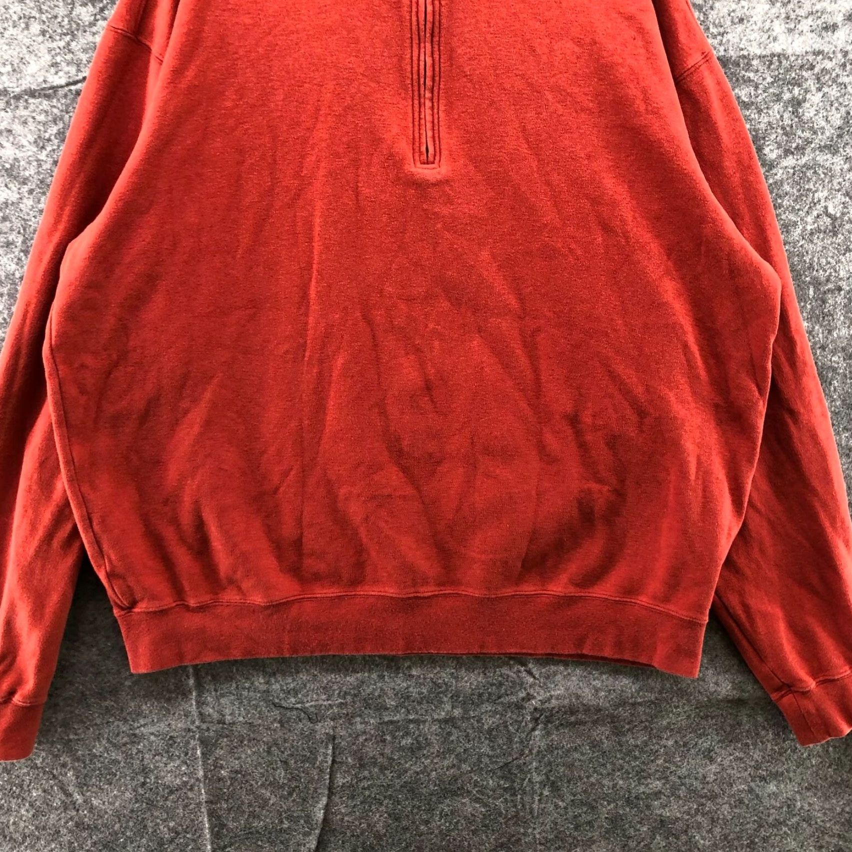 Peter Millar Peter Millar Golf Mens XL Sweatshirt 1/4 Zip Pullover Fleece Orange Casual Fall Winter Size US XL / EU 56 / 4 - 4 Thumbnail