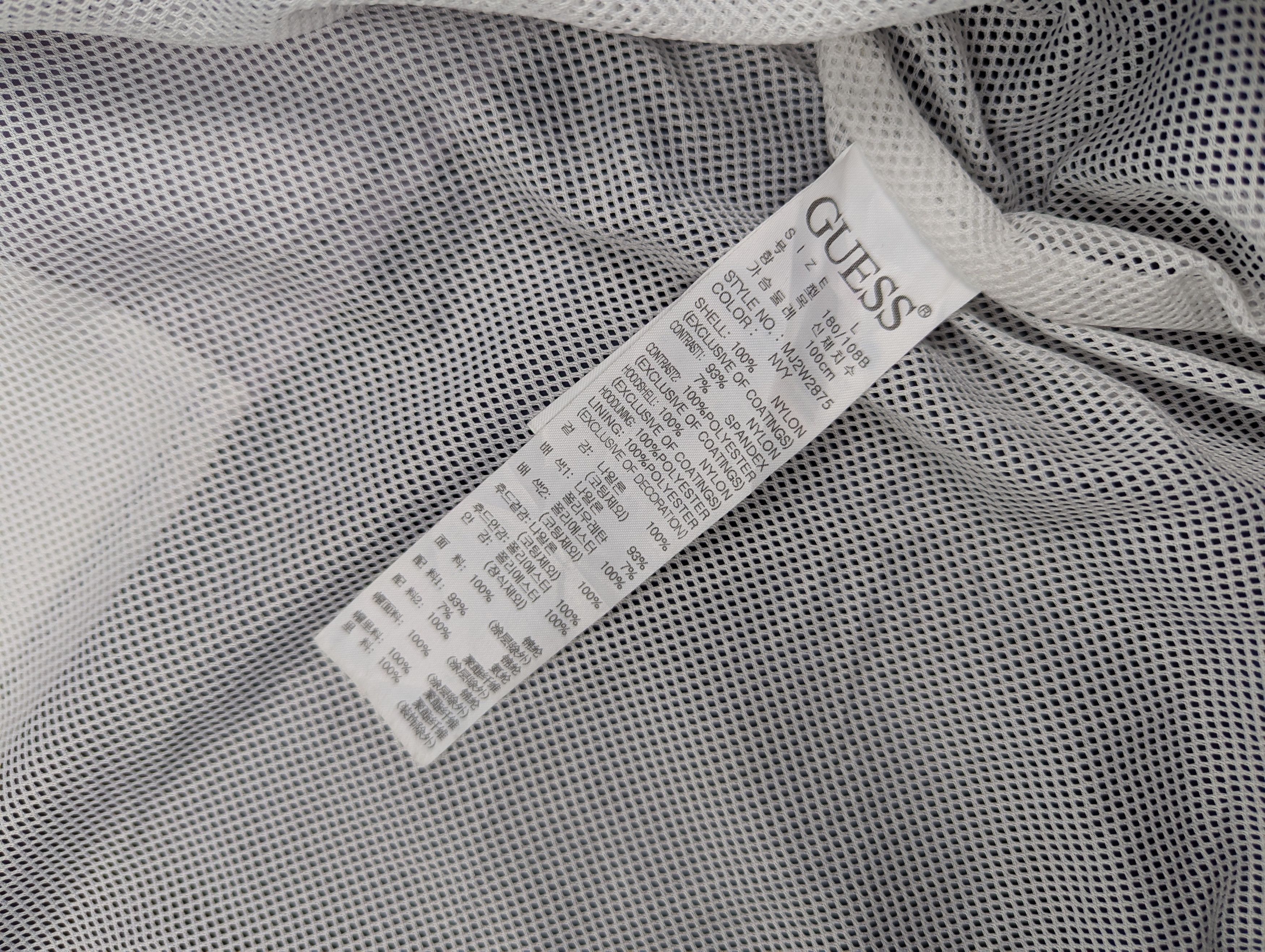 Guess Guess Los Angeles Centre Logo Hooded Light Jacket Size US L / EU 52-54 / 3 - 7 Thumbnail