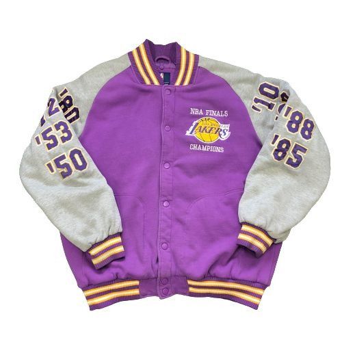 G-III G III Carl Banks Los Angeles Lakers NBA Finals Varsity Size US XL / EU 56 / 4 - 1 Thumbnail