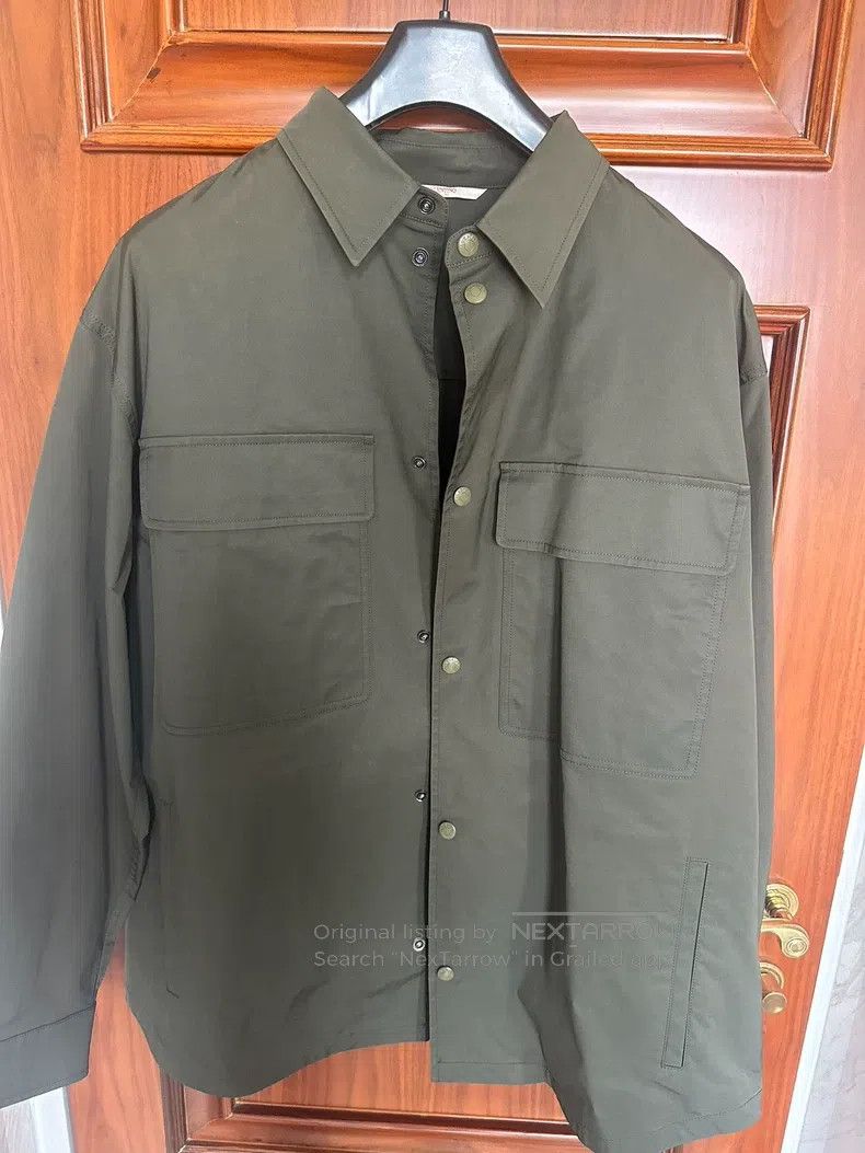 Valentino Valentino Nylon jacket men's long-sleeved shirt-style casu Size US L / EU 52-54 / 3 - 1 Thumbnail