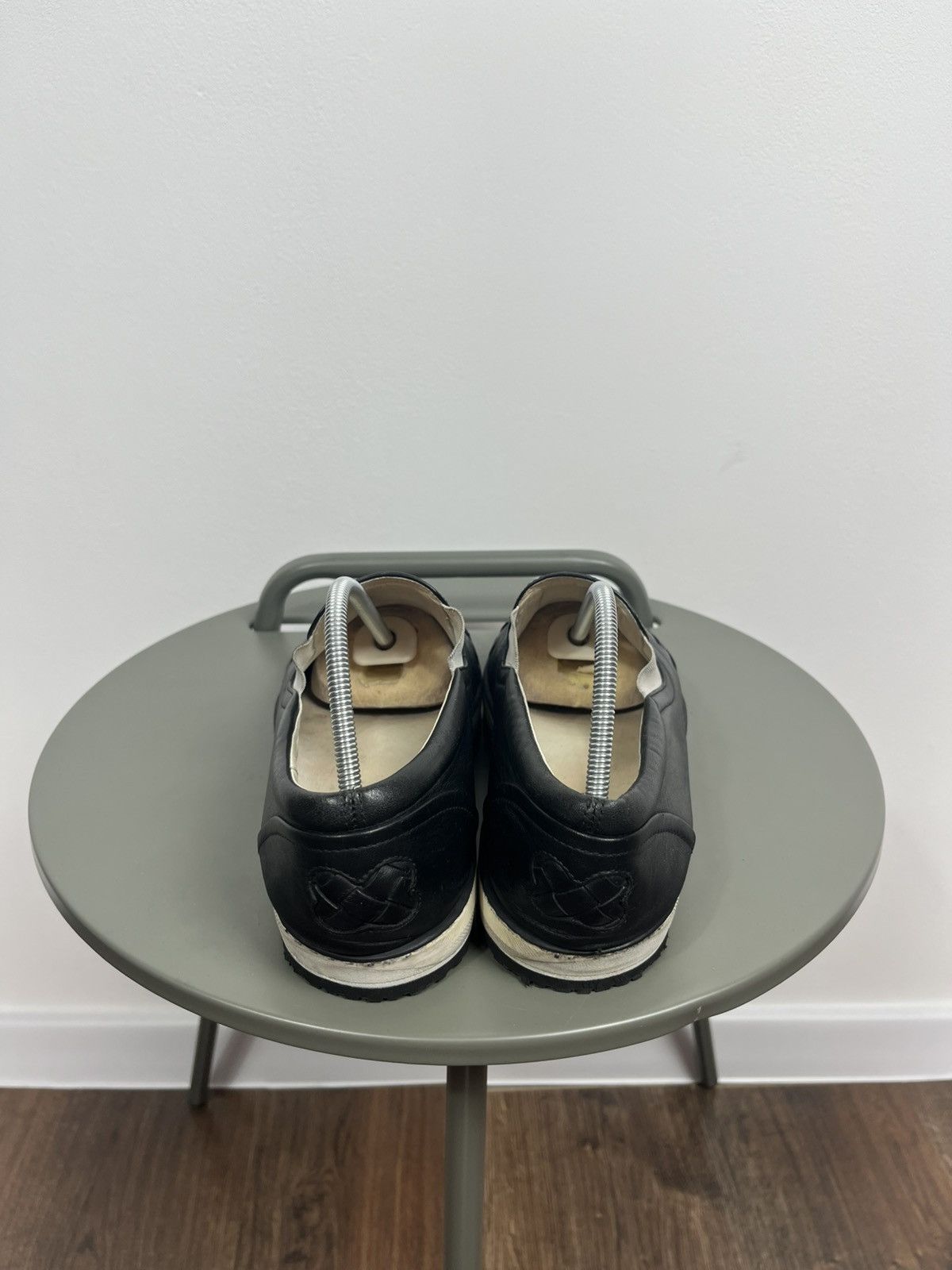 Bottega Veneta Bottega Veneta Black Woven Leather Slip-On Loafers Size 38.5 Size US 7.5 / IT 37.5 - 3 Thumbnail