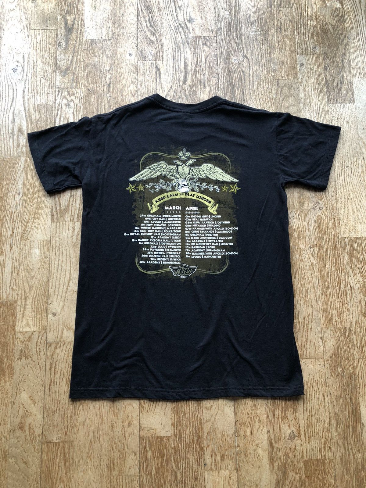 Band Tees MCFLY VINTAGE 2012 TOUR BAND TEE SHIRT Size US M / EU 48-50 / 2 - 2 Thumbnail
