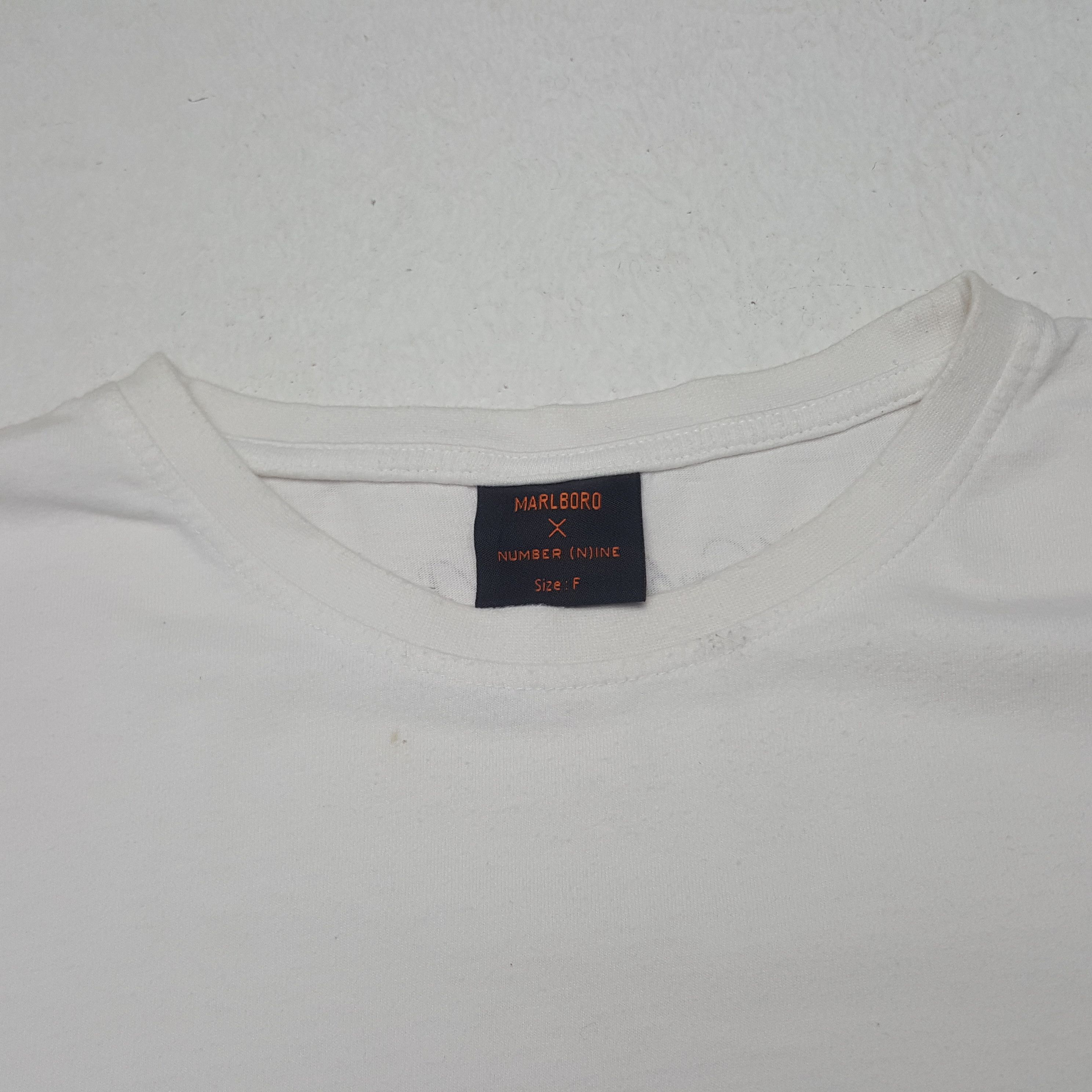 Marlboro × Number (N)ine × Vintage Vintage Number (N)ine X Marlboro Japanese Brand Tshirt Size US L / EU 52-54 / 3 - 6 Thumbnail