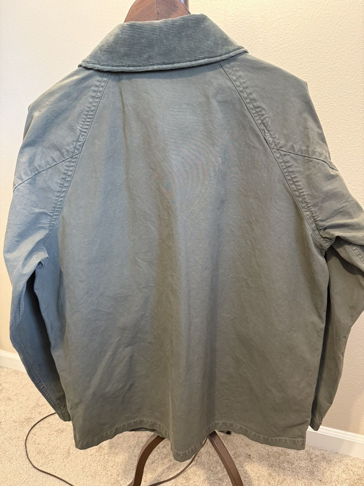 NN07 Glenn Corduroy-Trimmed Garment-Dyed Canvas Jacket Size US M / EU 48-50 / 2 - 7 Thumbnail
