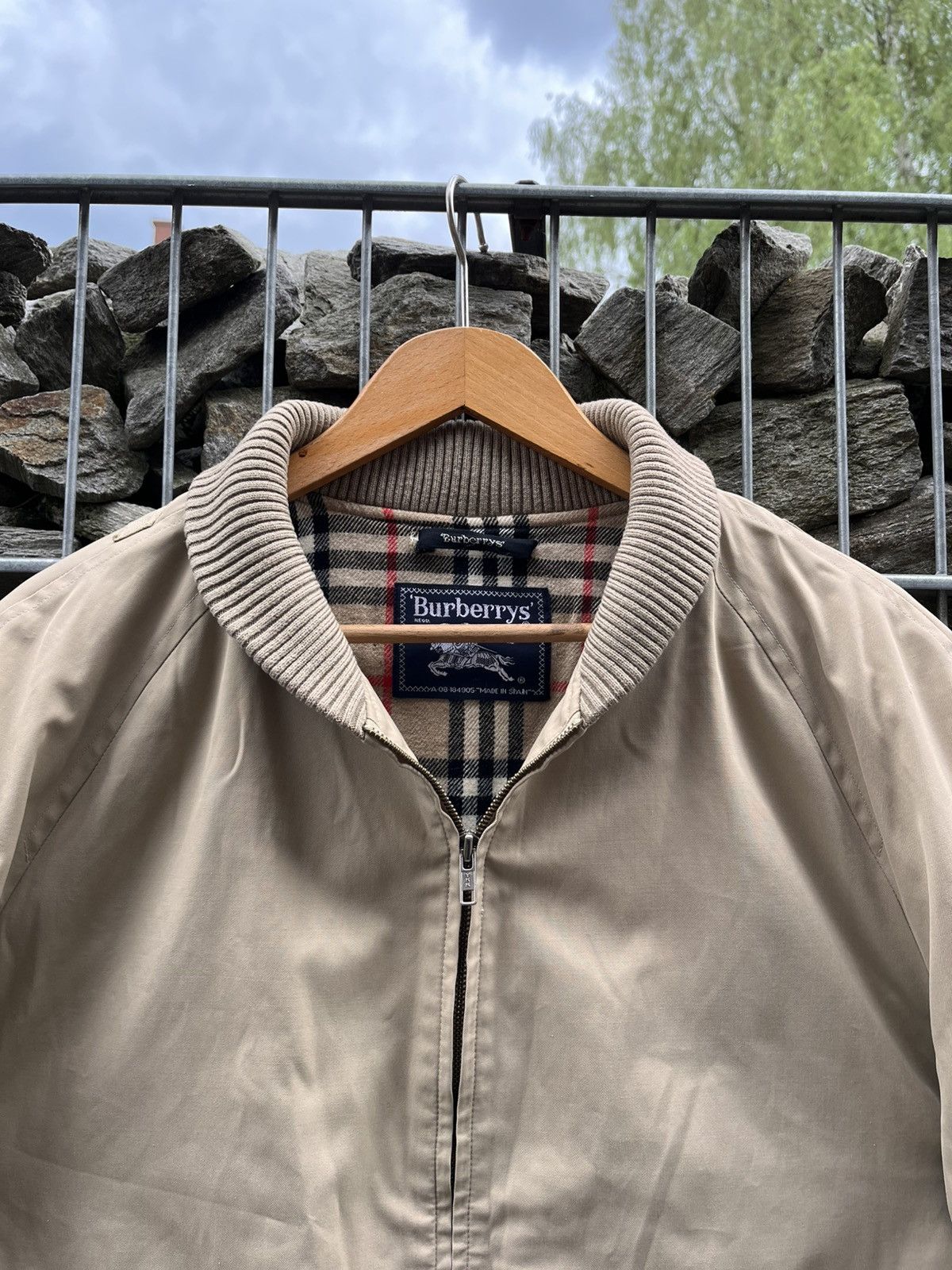 Burberry Vintage Burberry Nova Check Jacket Luxury Bomber Size US XL / EU 56 / 4 - 2 Thumbnail