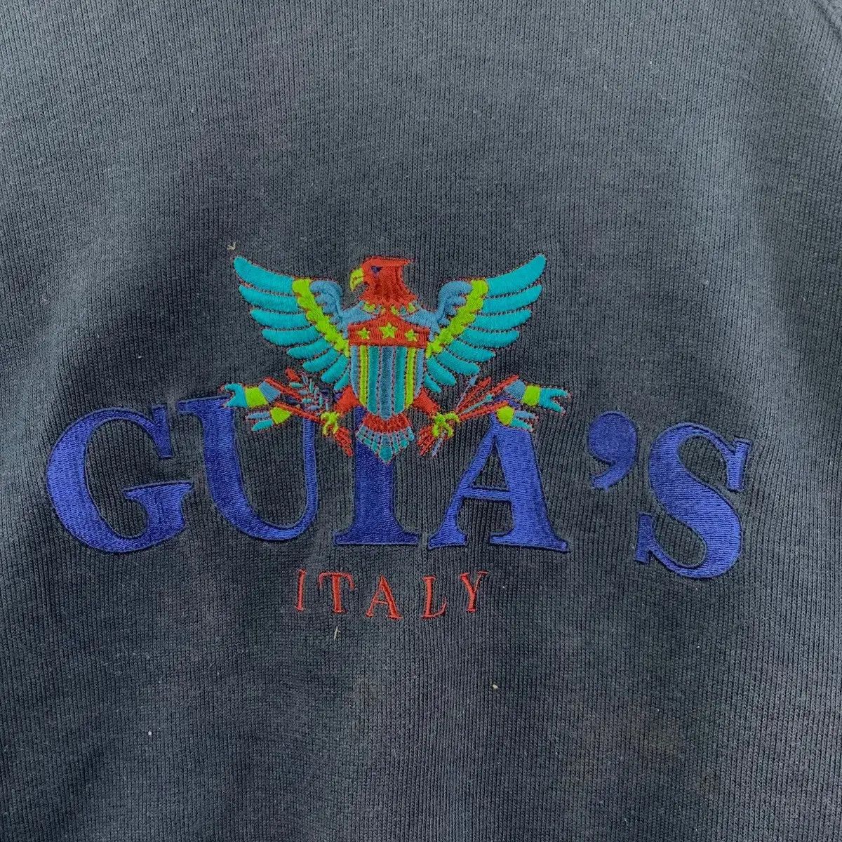 Vintage Vintage GUIA’S ITALY BIRD PARADISE Crest Sweatshirt Size L / US 10 / IT 46 - 4 Thumbnail