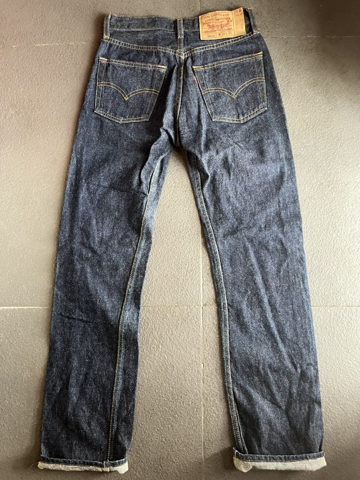 Vintage Levi’s 501xx 90’s Dark Blue USA W28 L36