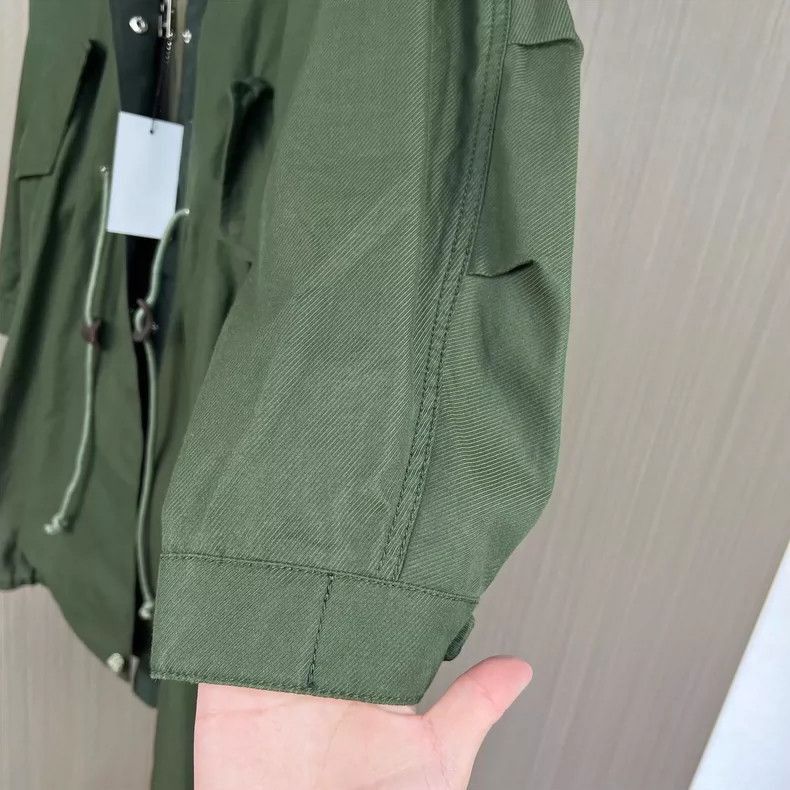 Sacai Sacai Denim Windbreaker Coat with Hood-2506 Size US M / EU 48-50 / 2 - 3 Thumbnail