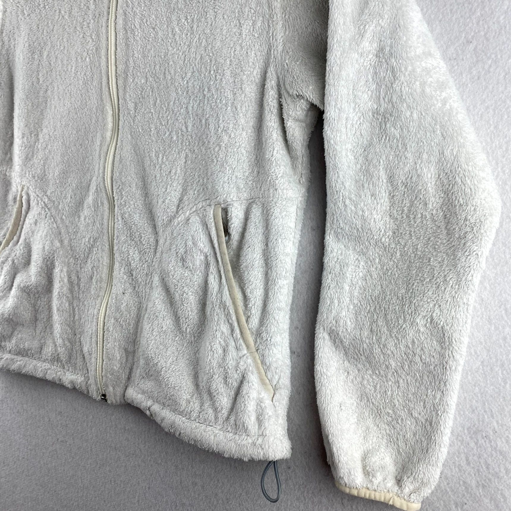 The North Face The North Face Full Zip Hoodie Womens Small S White Oso Adjustable Waist Pockets Size S / US 4 / IT 40 - 6 Thumbnail